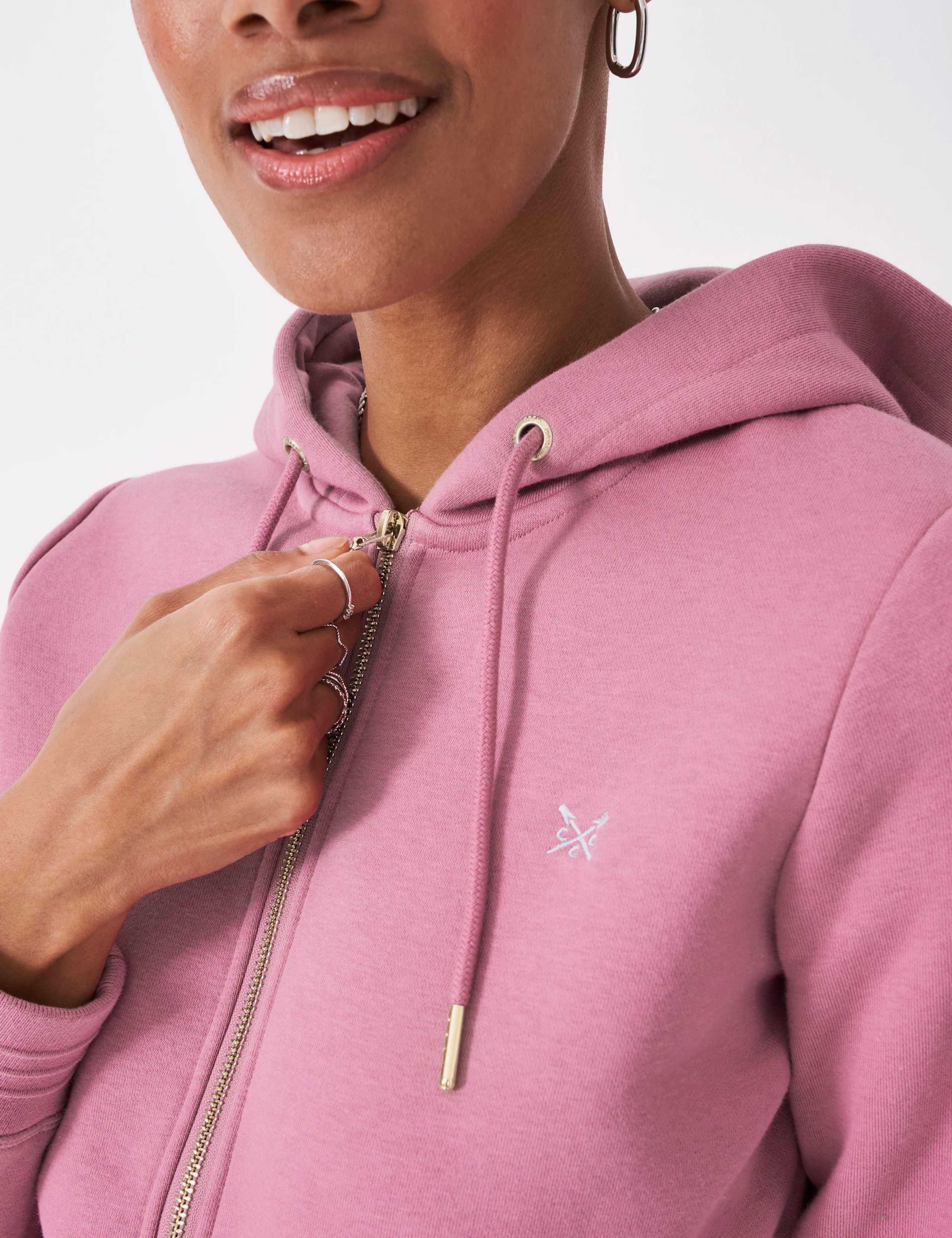 Cotton Rich Zip Up Hoodie 4 of 5