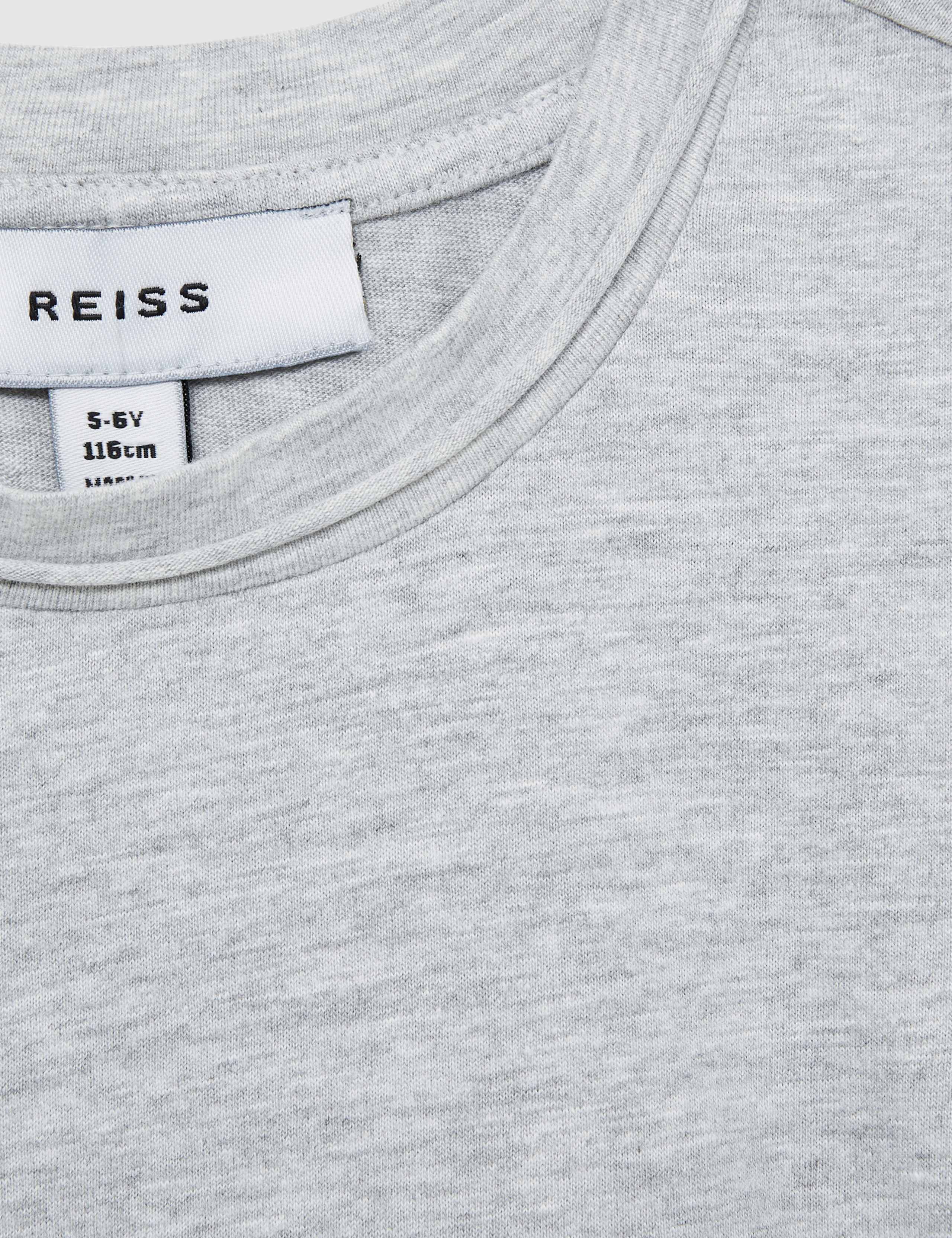 Pure Cotton Cropped T-Shirt (4-14 Yrs) 4 of 4