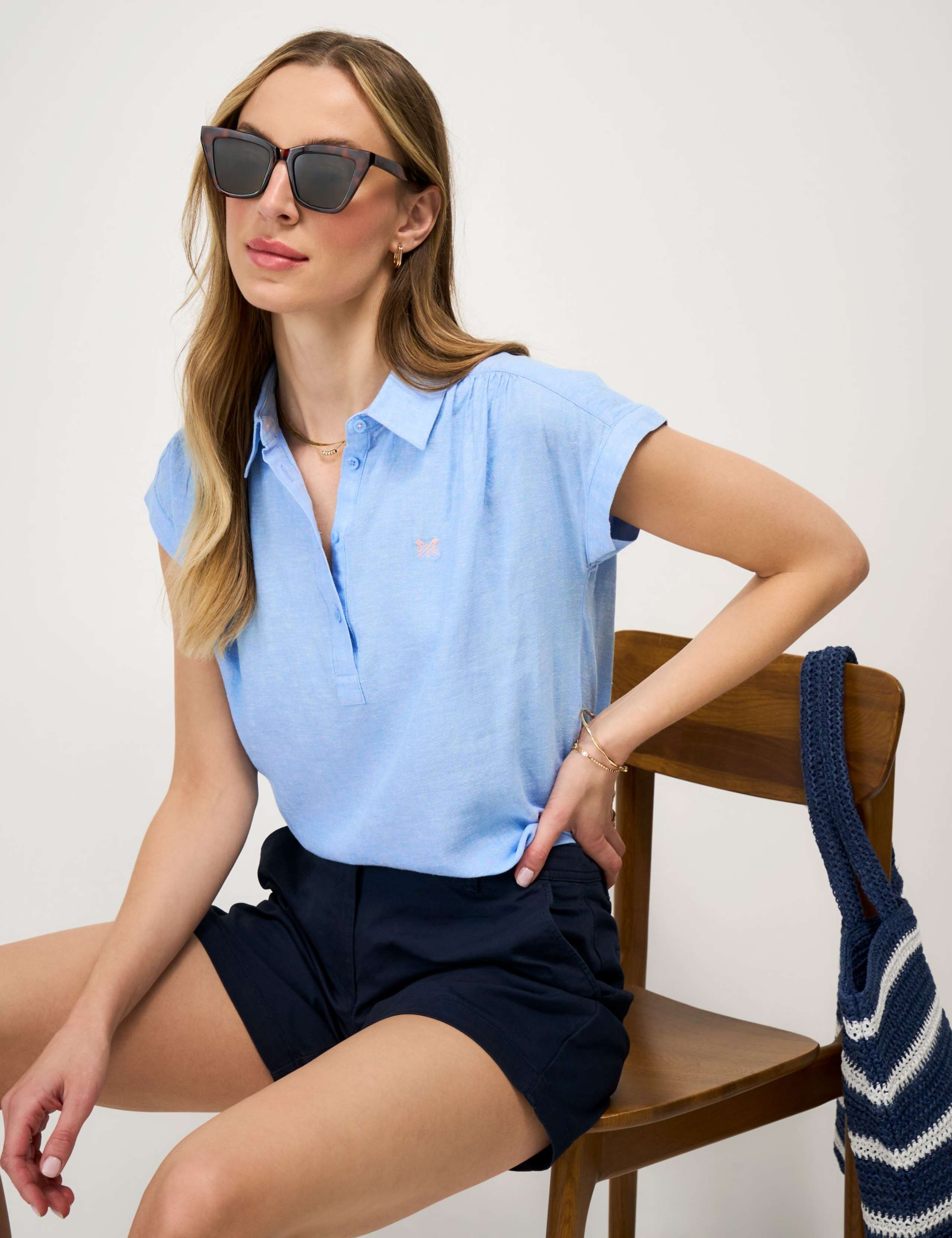 Linen Rich Collared Shirt 1 of 5