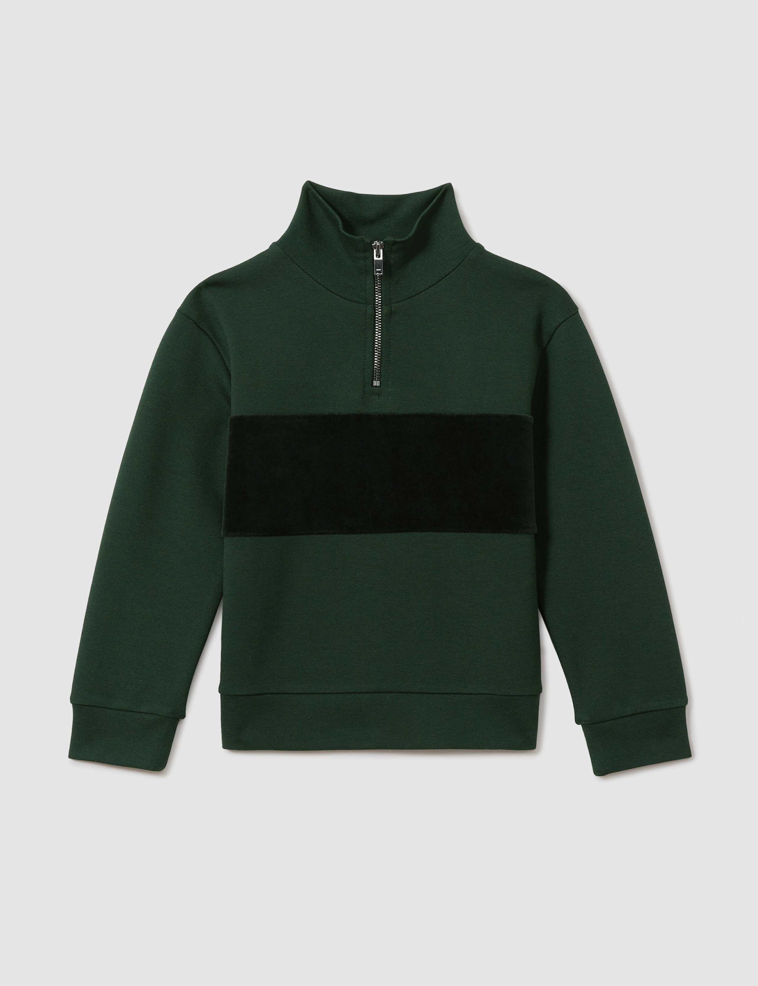 Half Zip Sweatshirt (3-14 Yrs) 2 of 4
