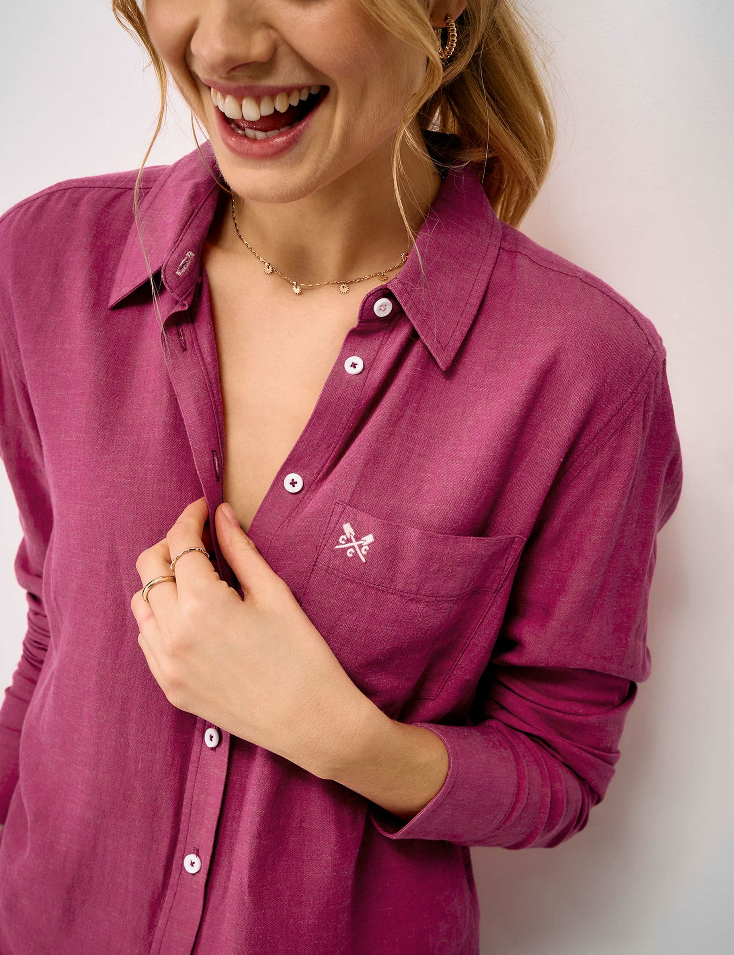 Linen Rich Collared Shirt 4 of 5