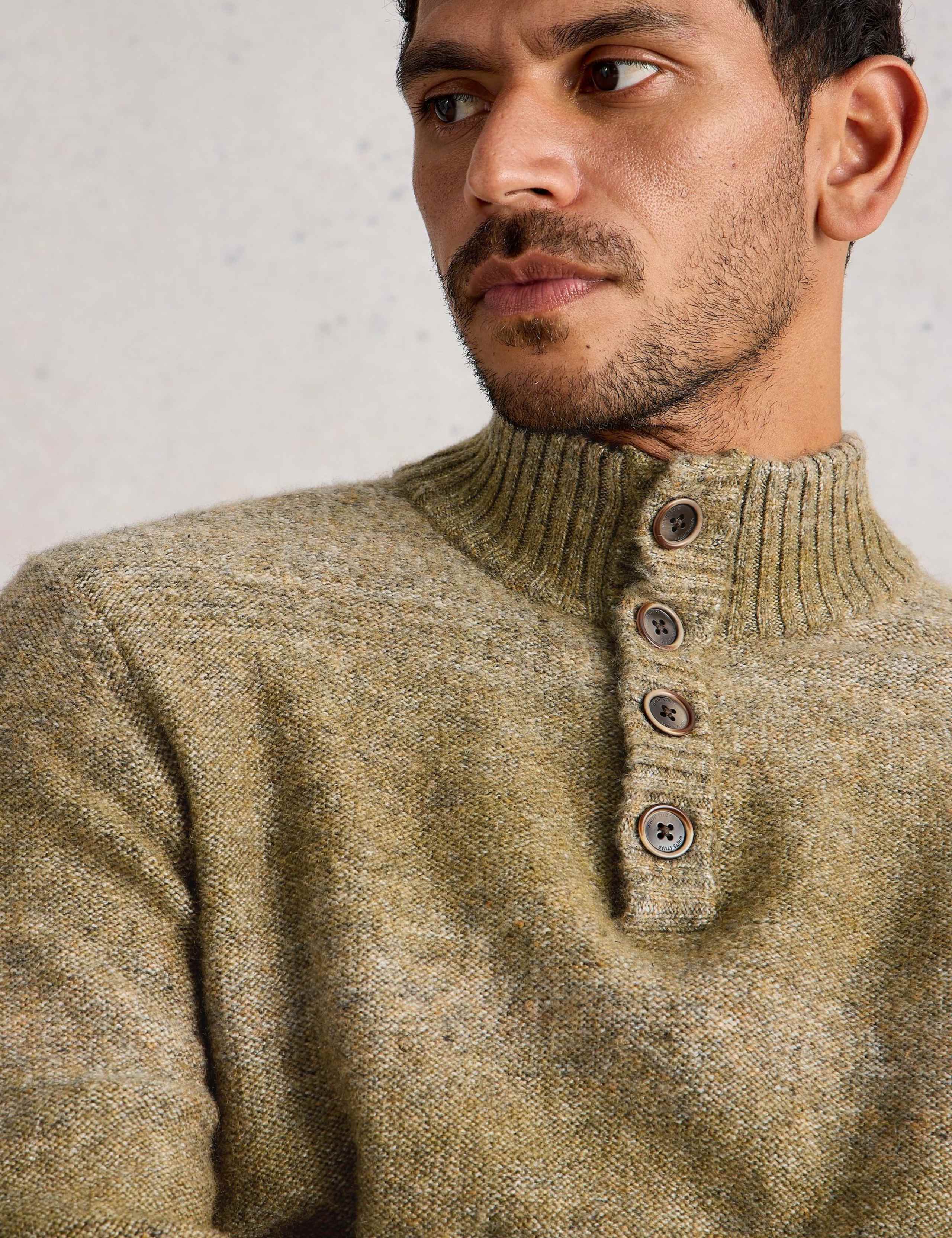 Ombre Button Neck Jumper 4 of 6