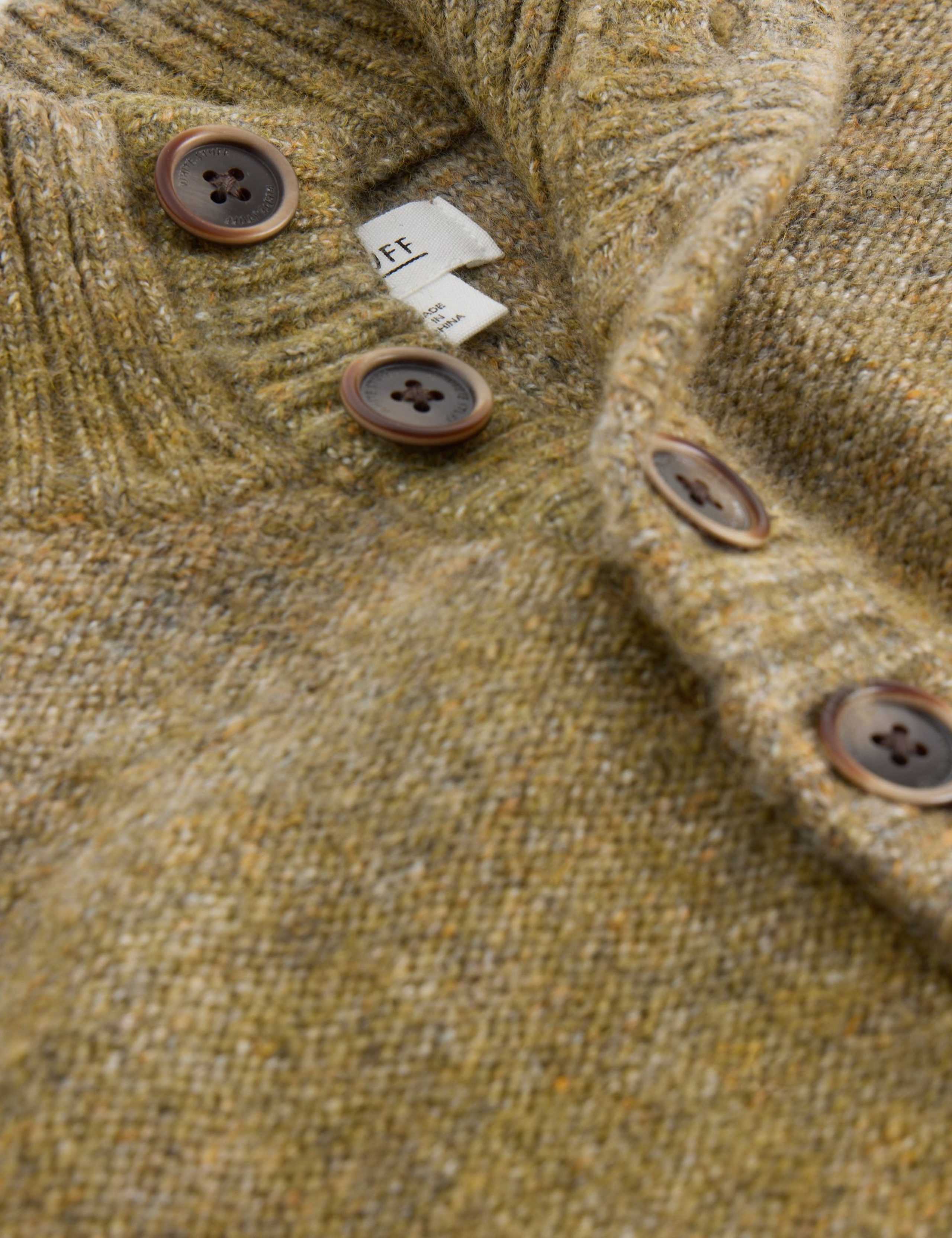 Ombre High Neck Button Jumper 6 of 6
