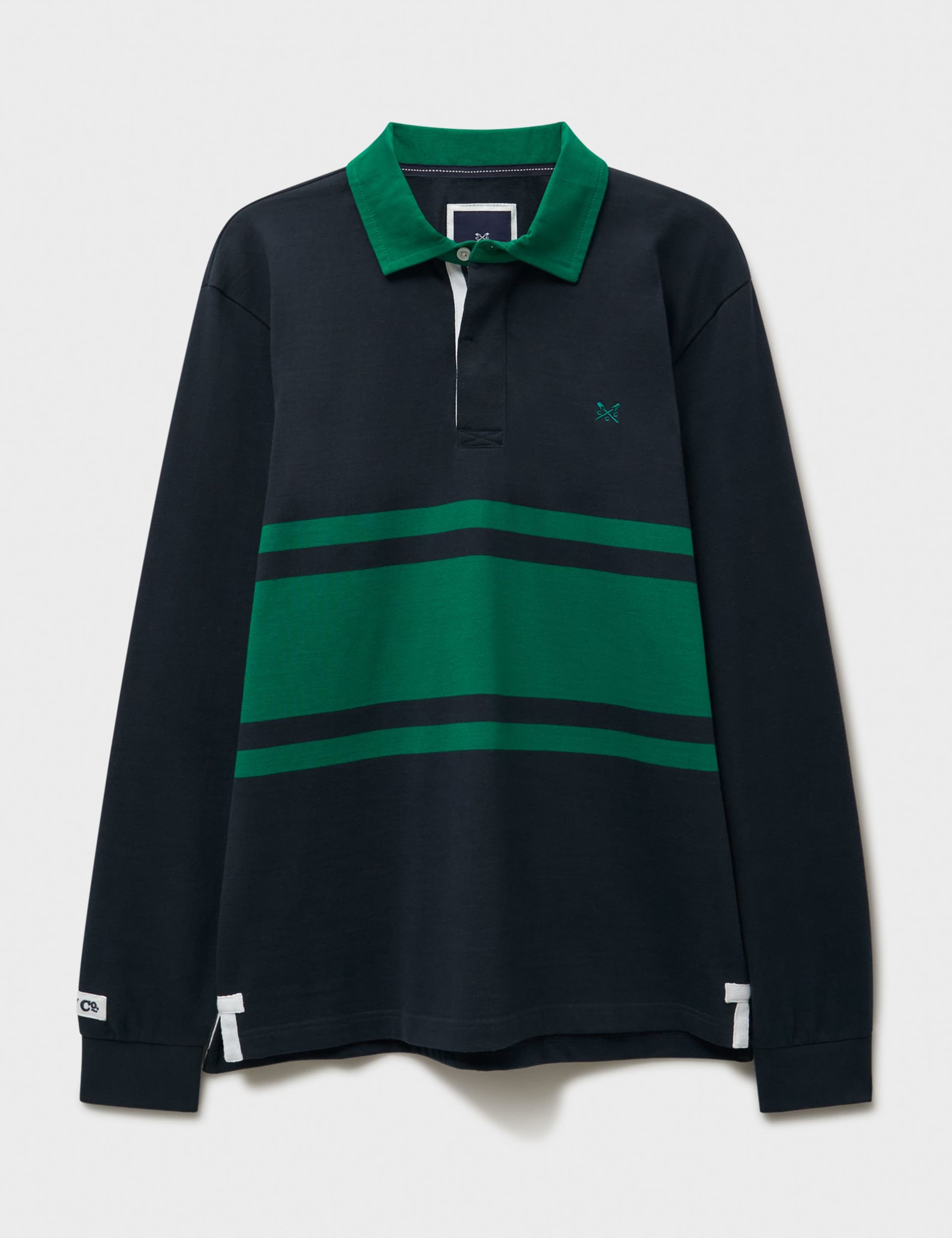 Pure Cotton Wide Stripe Rugby Shirt 2 of 5