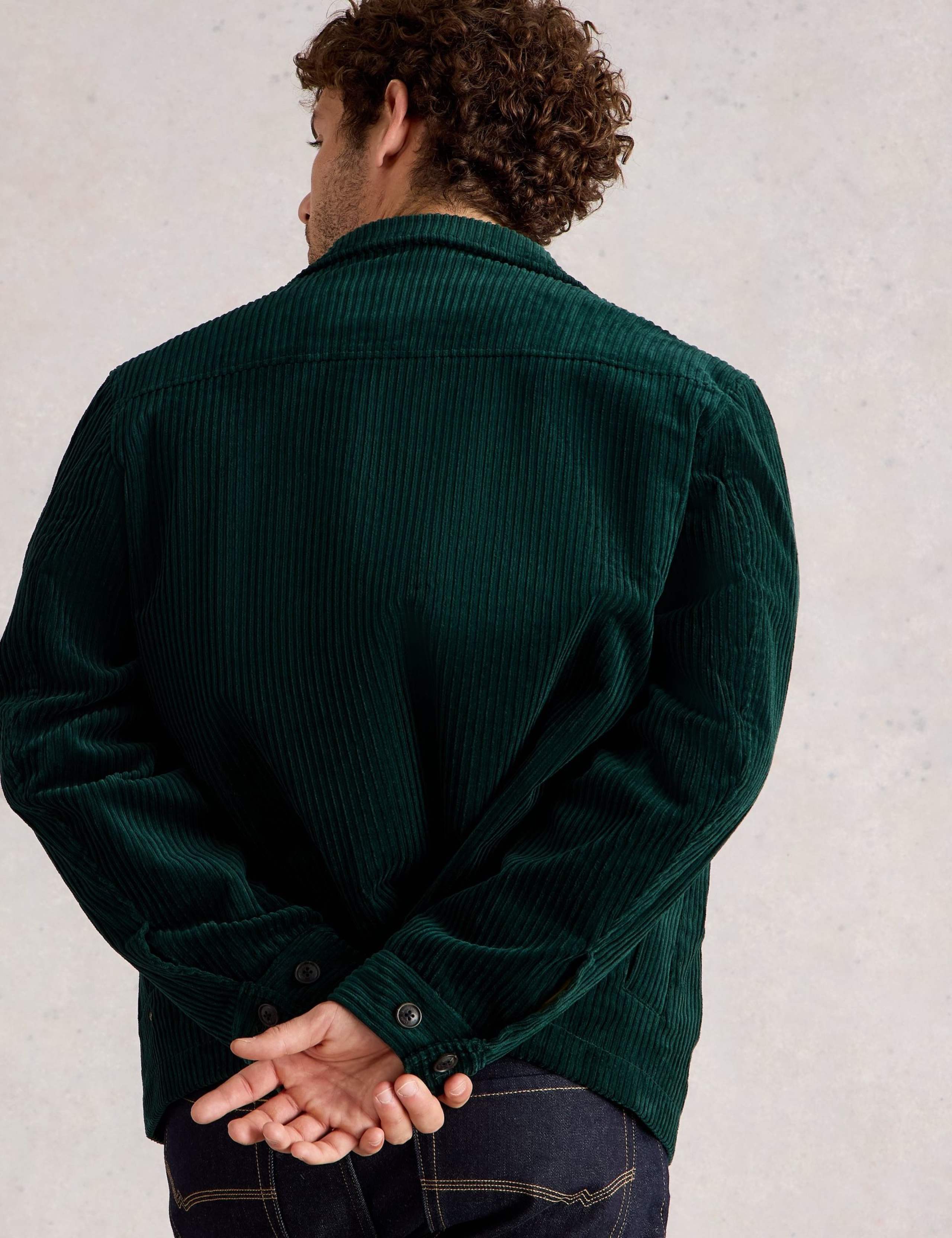 Pure Cotton Corduroy Trucker Jacket 4 of 6