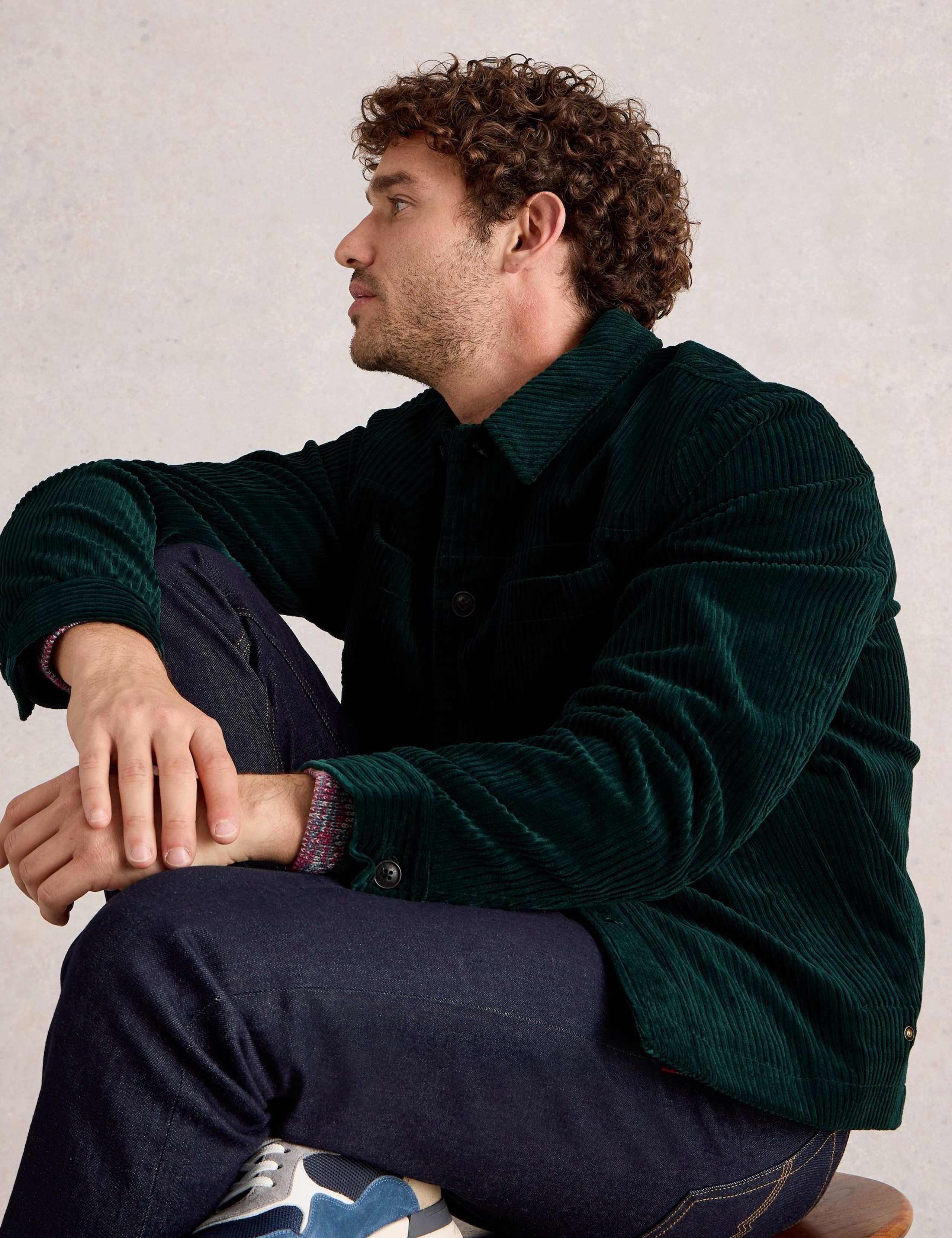 Pure Cotton Corduroy Trucker Jacket 6 of 6