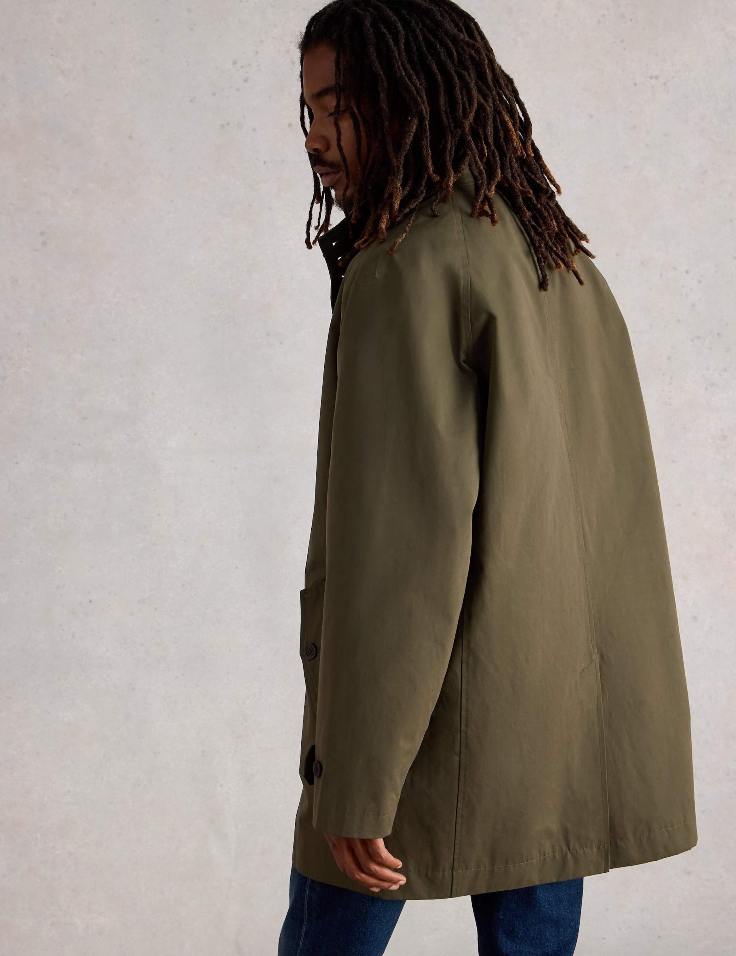 Cotton Blend Mac with Removable Gilet 6 of 6