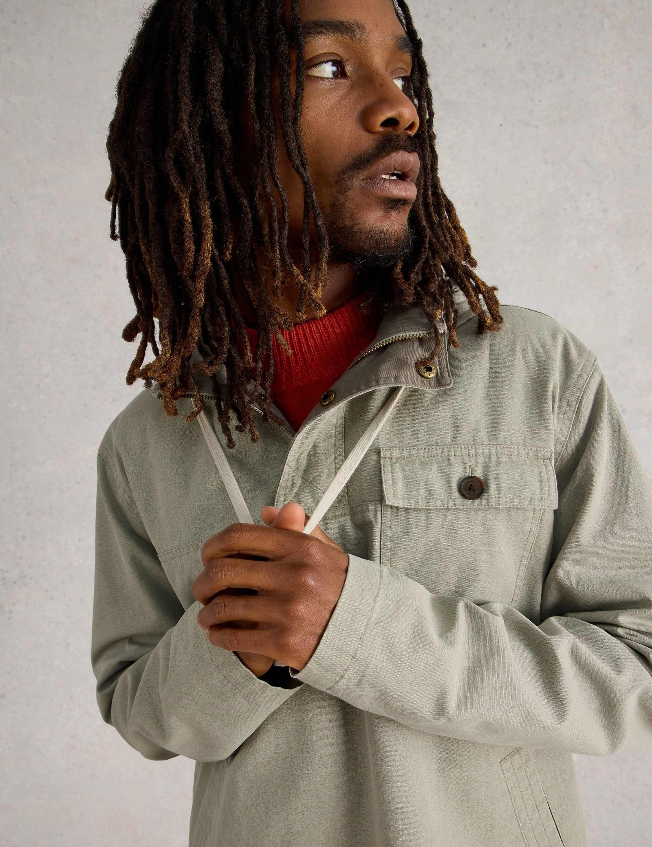 Utility Hooded Popover Jacket 5 of 6