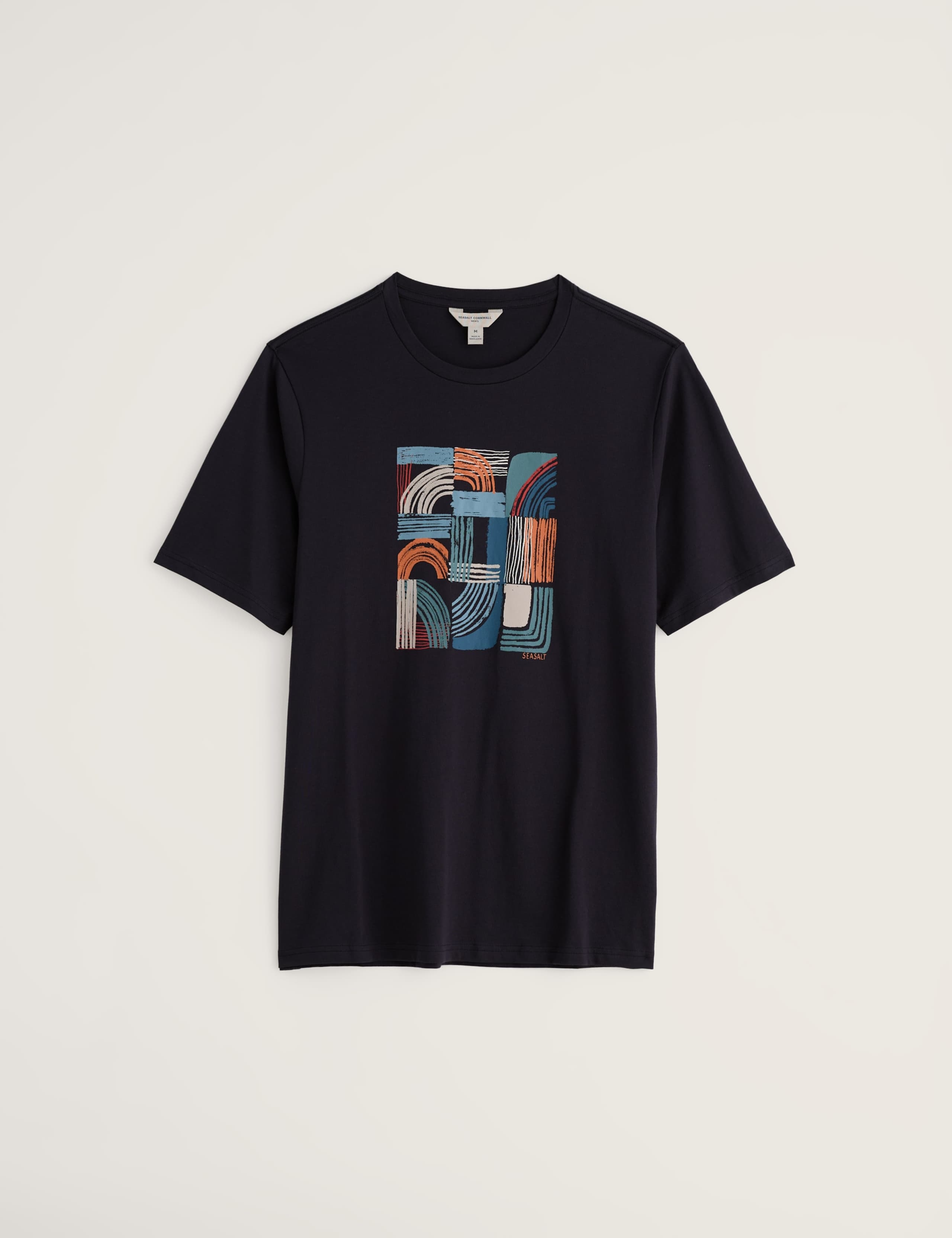 Pure Cotton Graphic Print Crew Neck T-Shirt 2 of 5