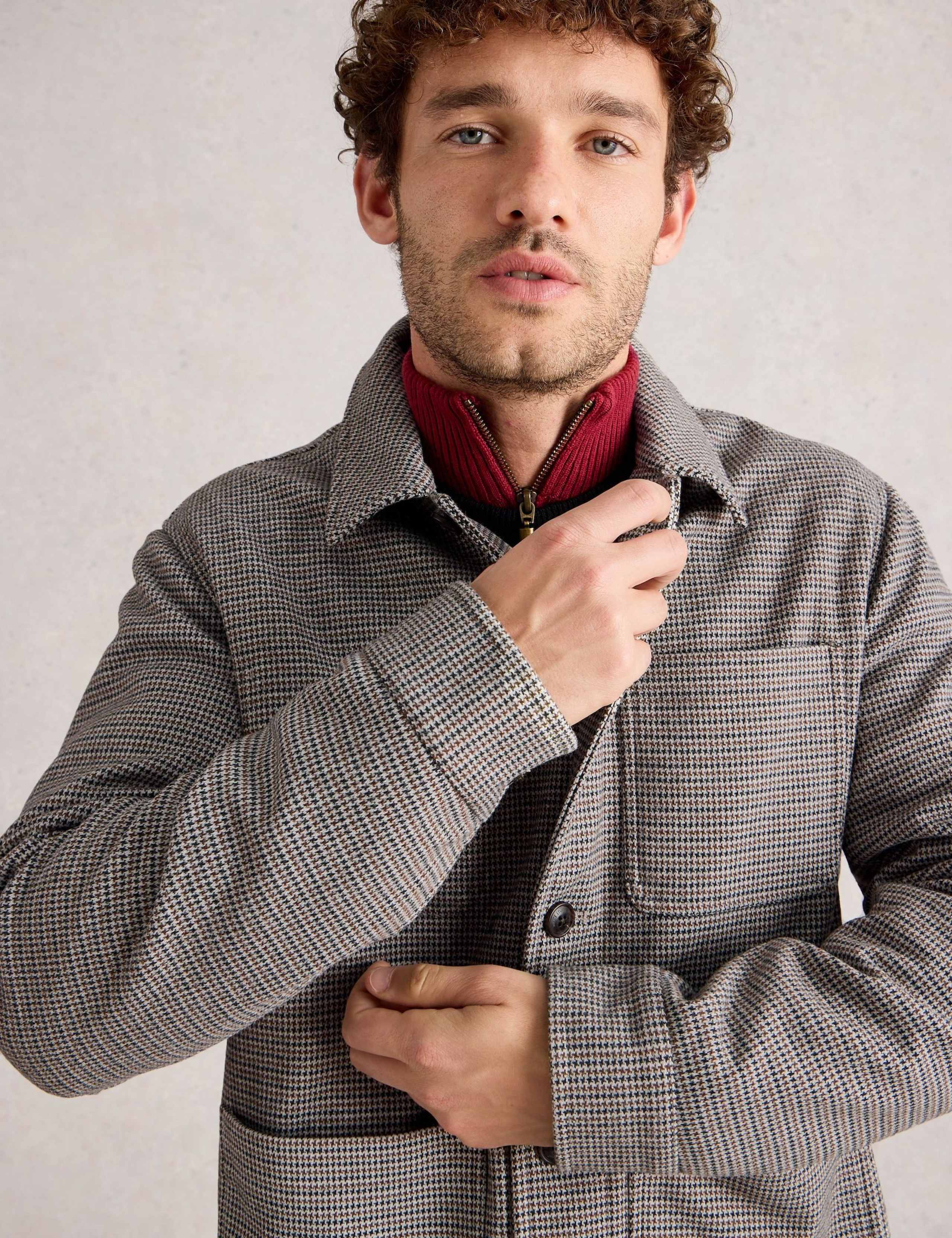 Houndstooth Utility Jacket 6 of 6