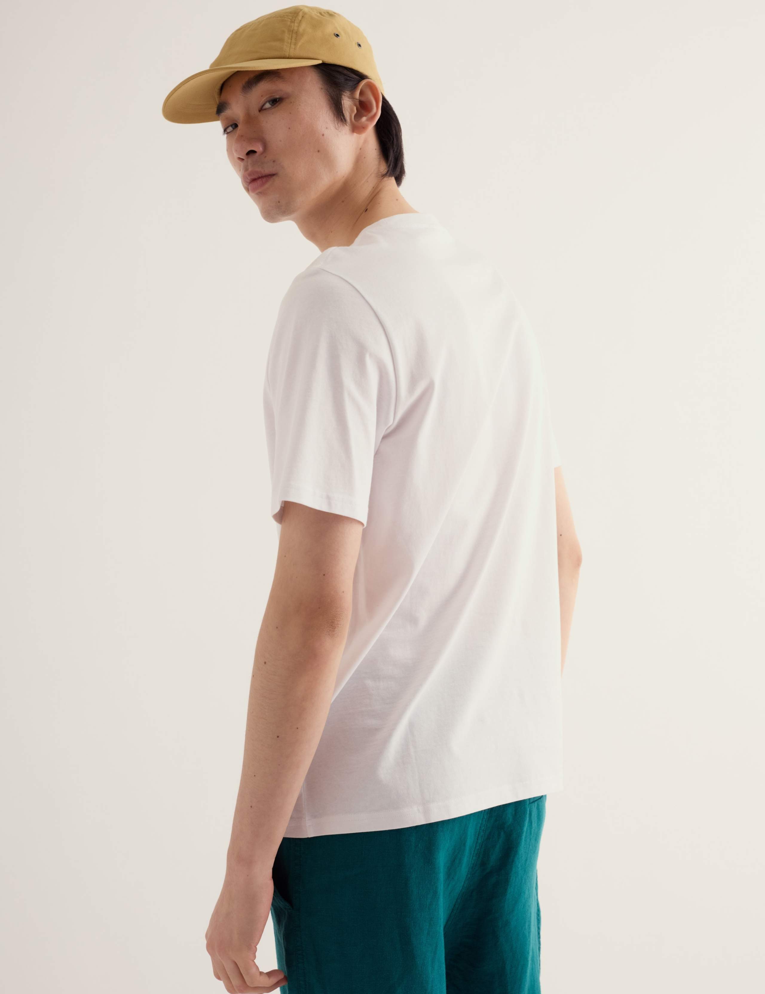 Pure Cotton Sea Graphic Crew Neck T-Shirt 4 of 5