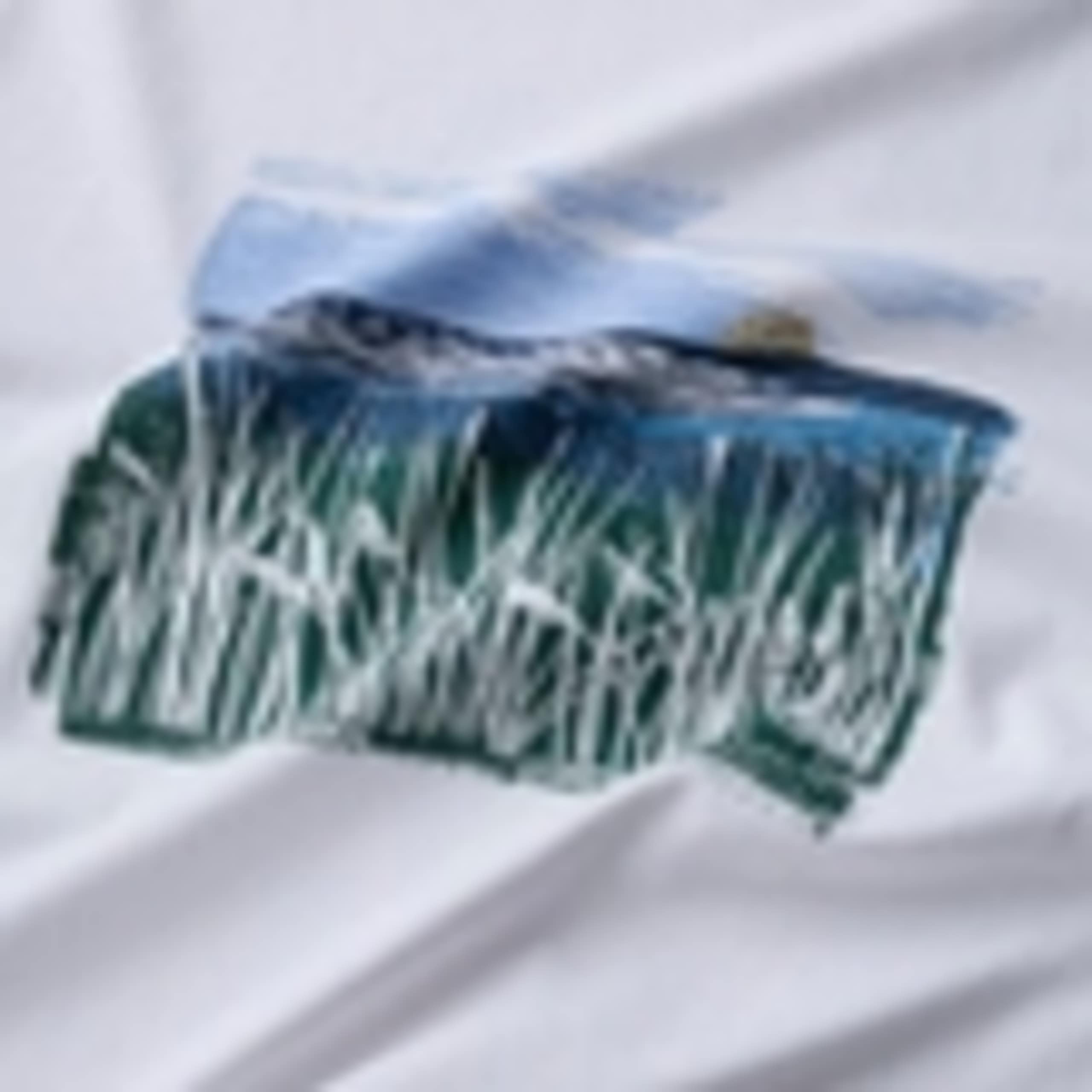 Pure Cotton Sea Graphic Crew Neck T-Shirt 5 of 5