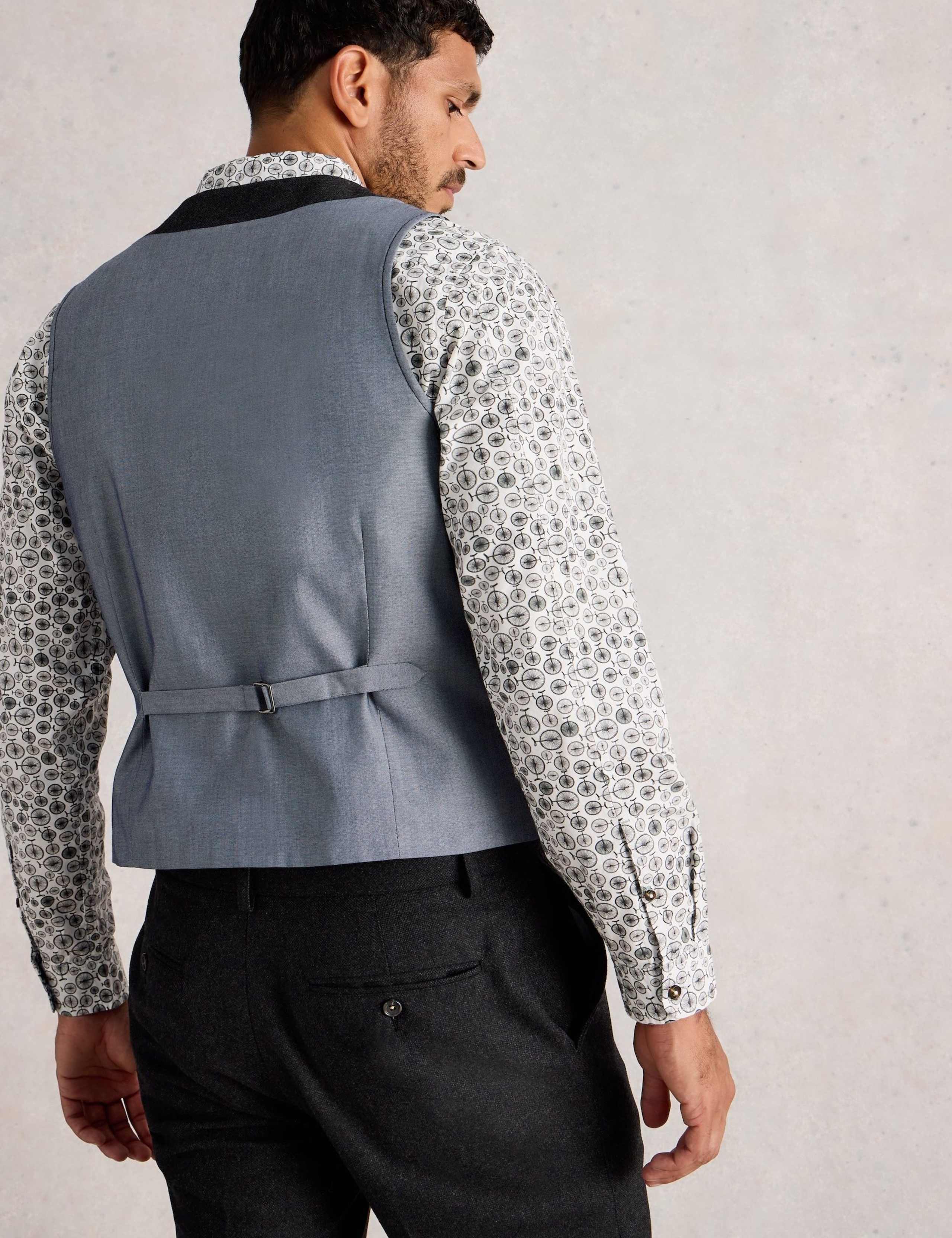 Regular Fit Waistcoat with Wool 4 of 6