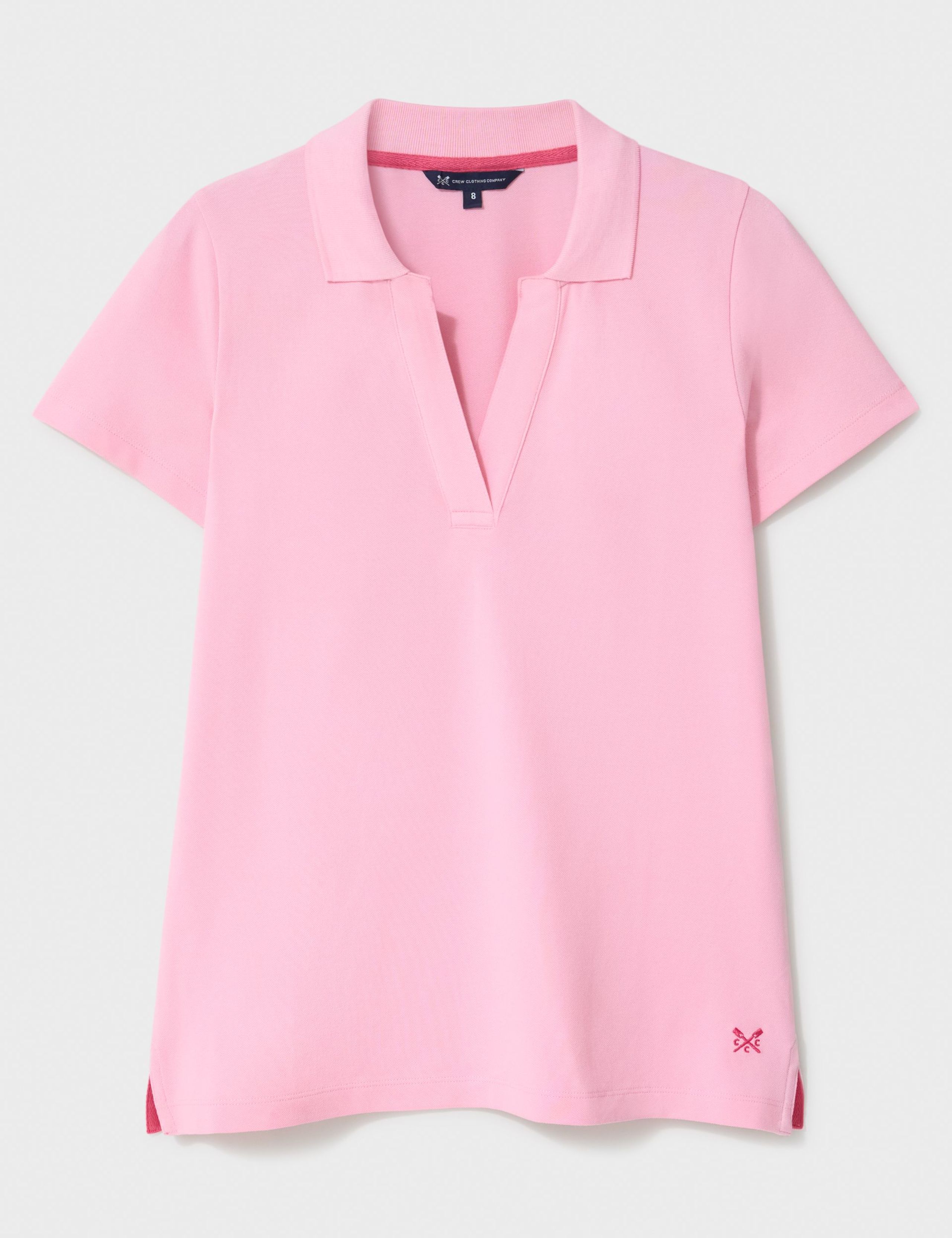 Modal Rich Collared Notch Neck Polo Shirt 2 of 5