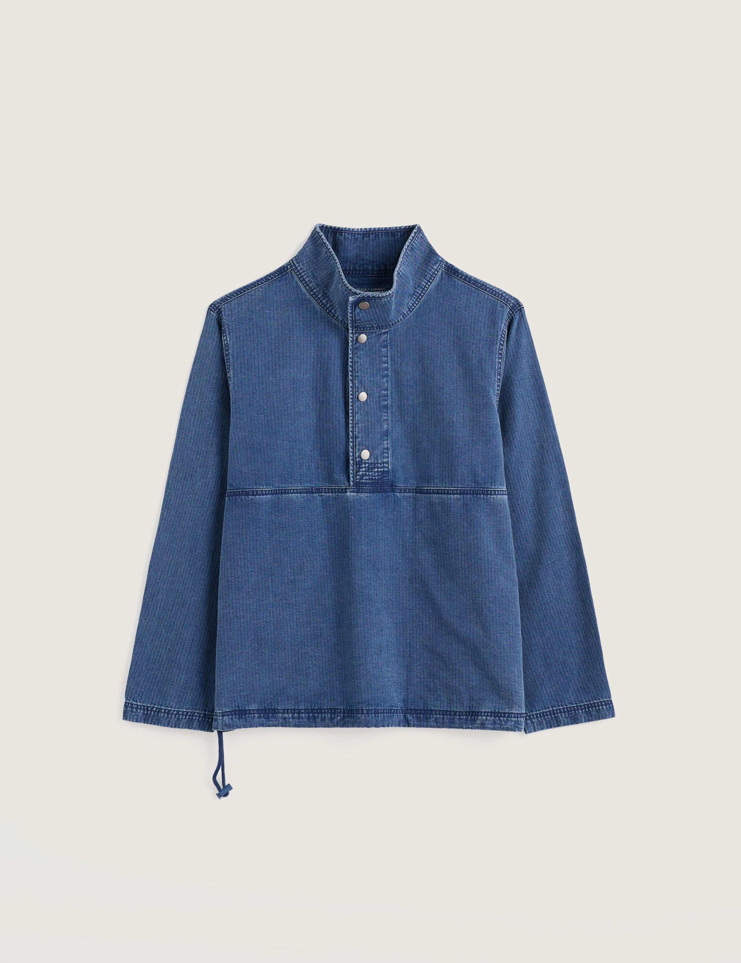 Pure Cotton Textured Funnel Neck Top 2 of 5