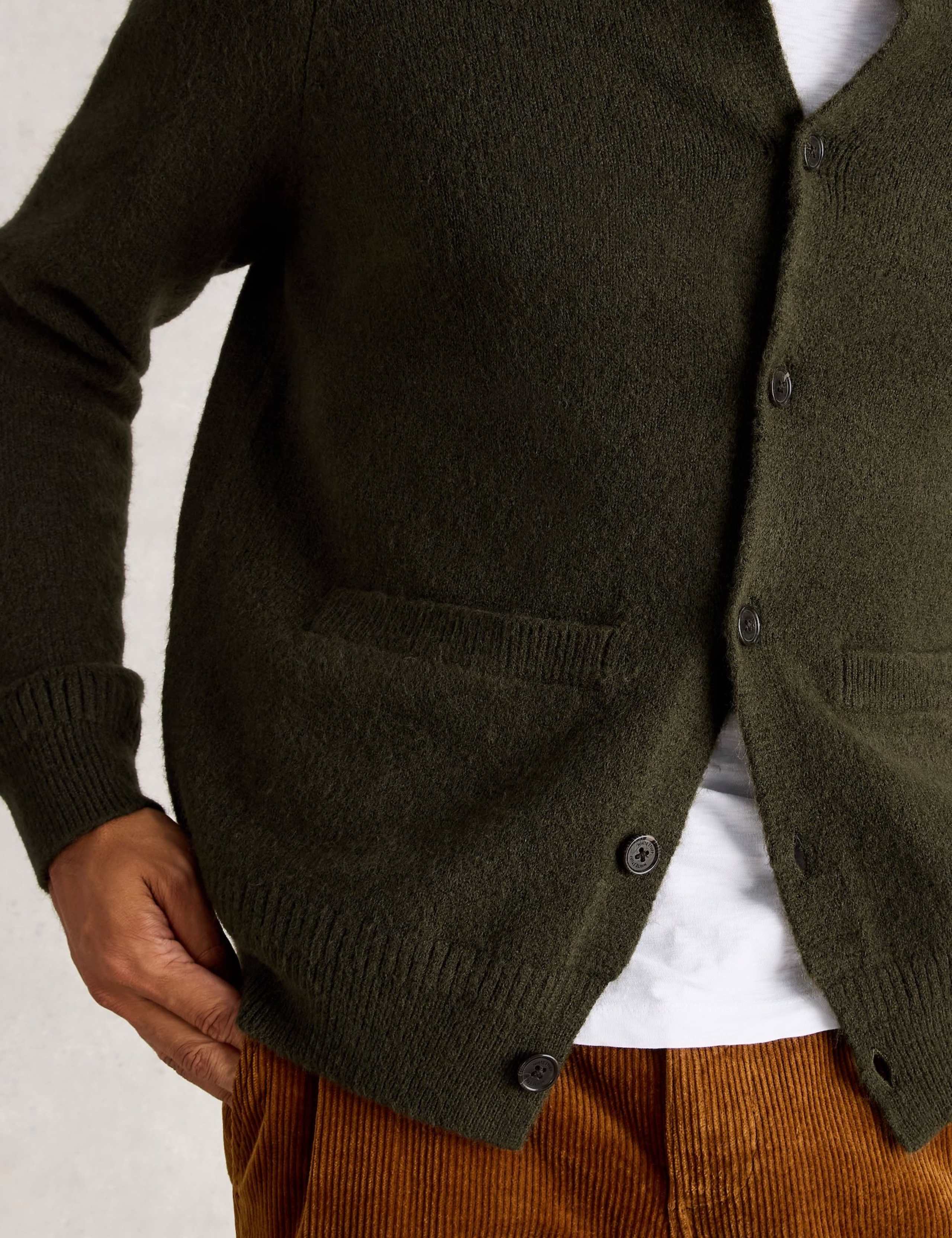 Button Through Baseball Neck Cardigan 6 of 6