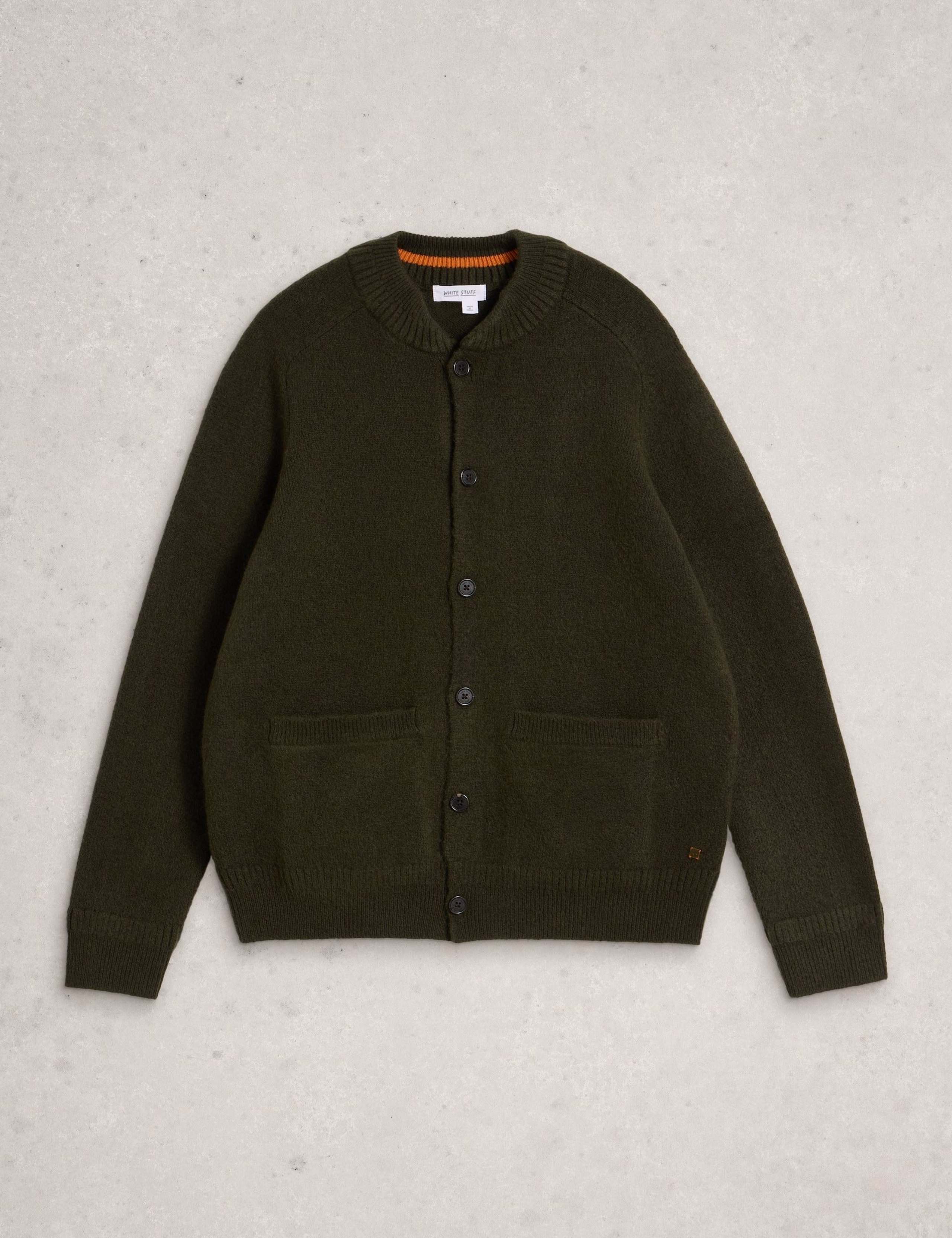 Button Through Baseball Neck Cardigan 2 of 6