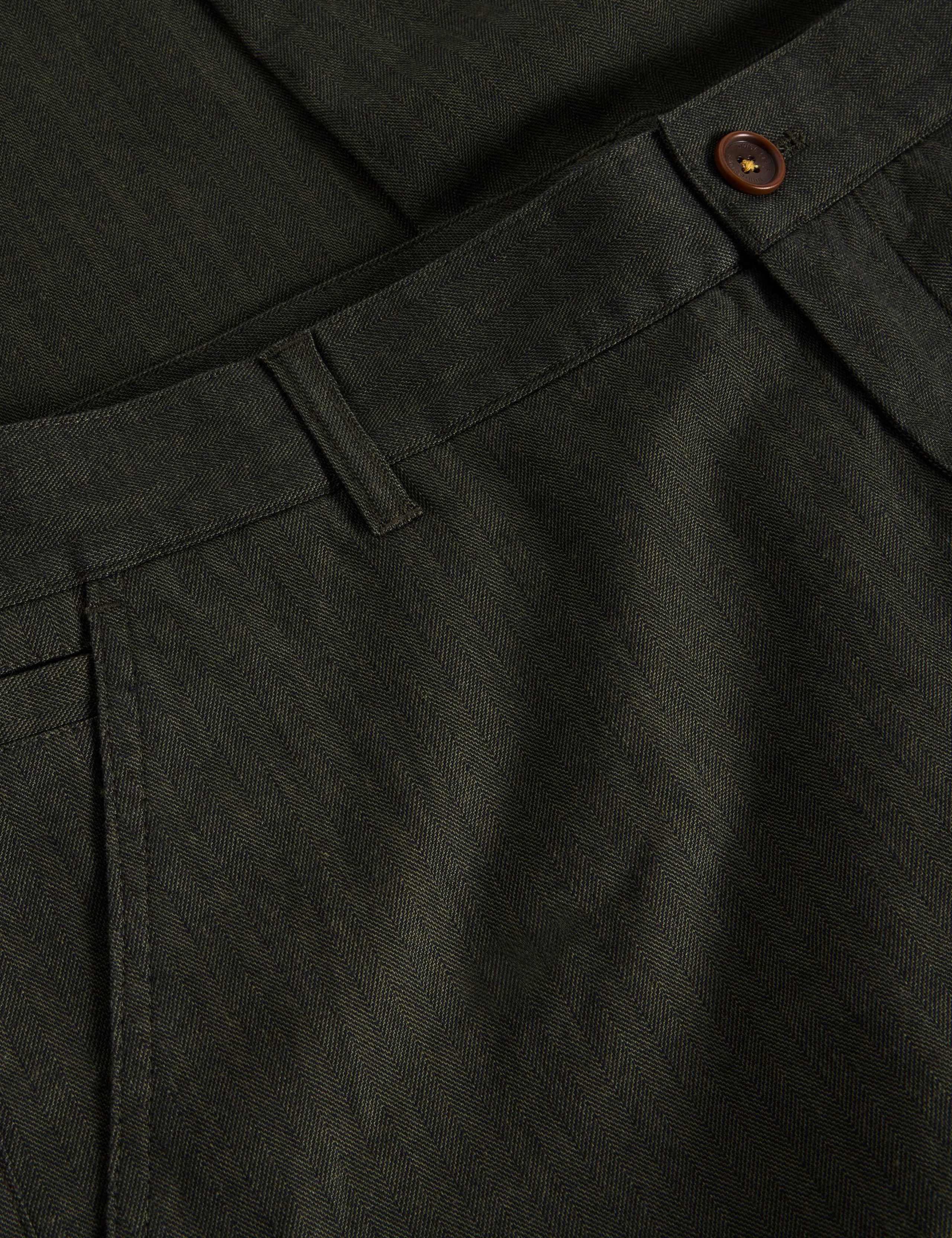 Regular Fit Herringbone Trousers 4 of 6