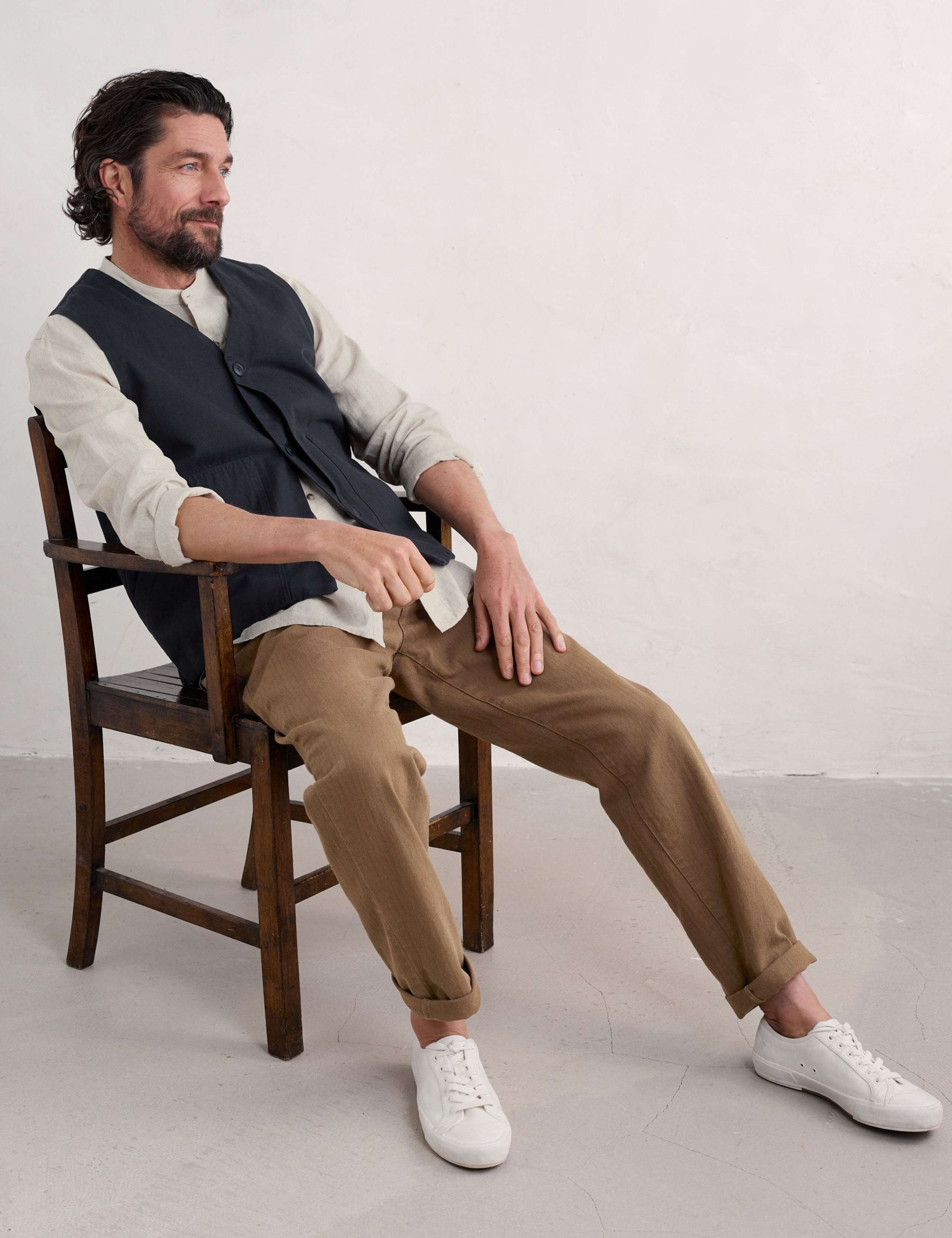 Pure Cotton Waistcoat 3 of 5