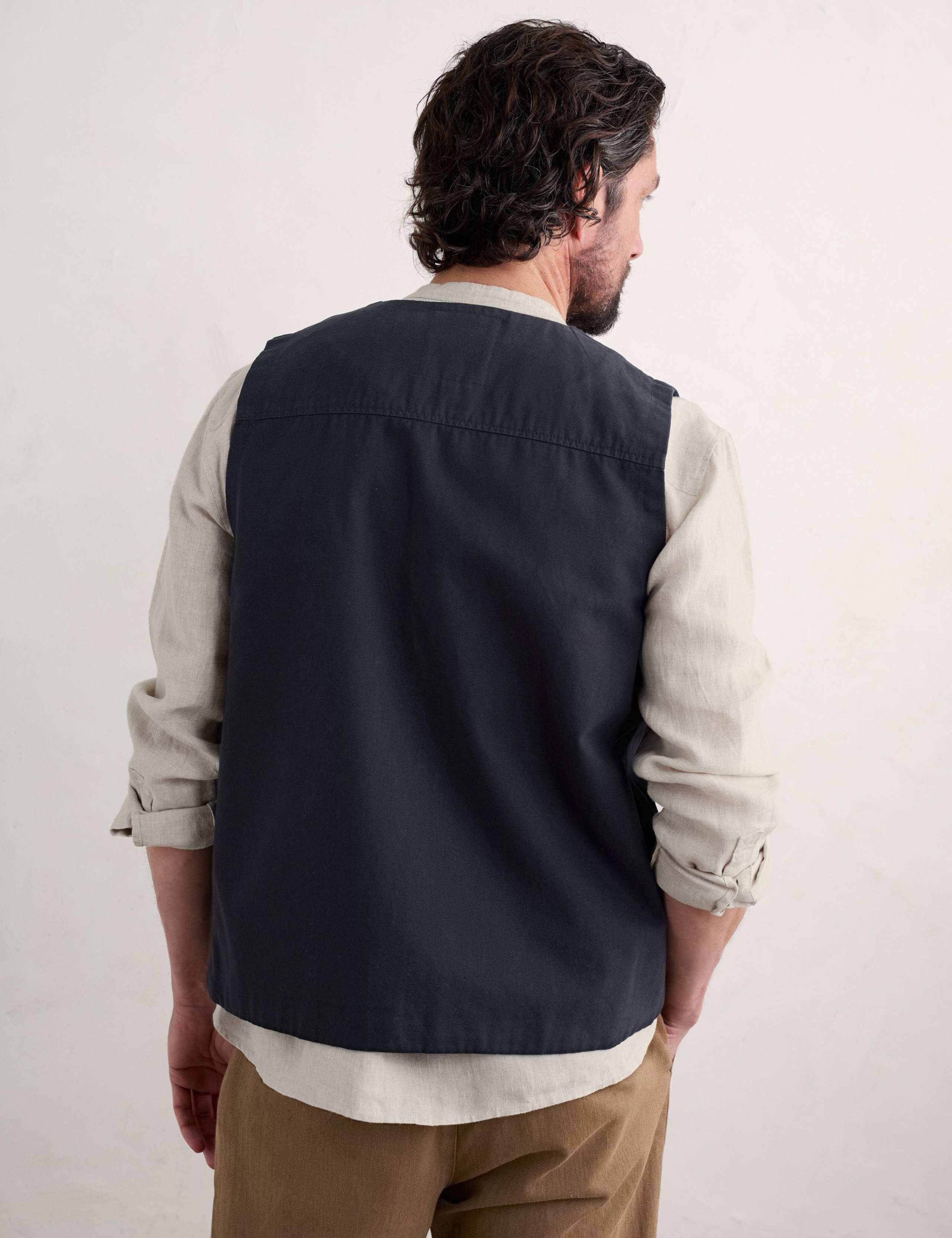 Pure Cotton Waistcoat 4 of 5