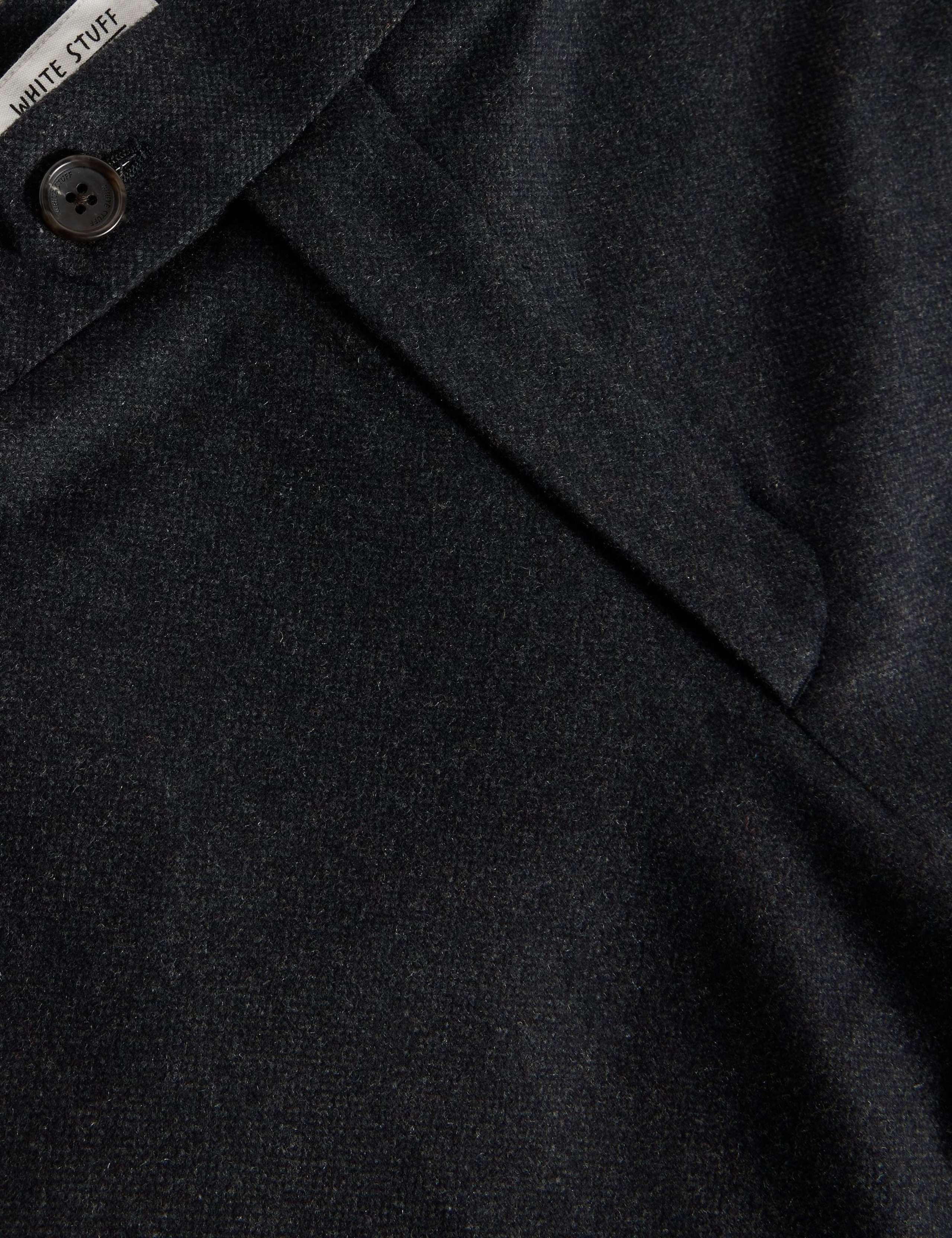 Regular Fit Wool Blend Trousers 5 of 6