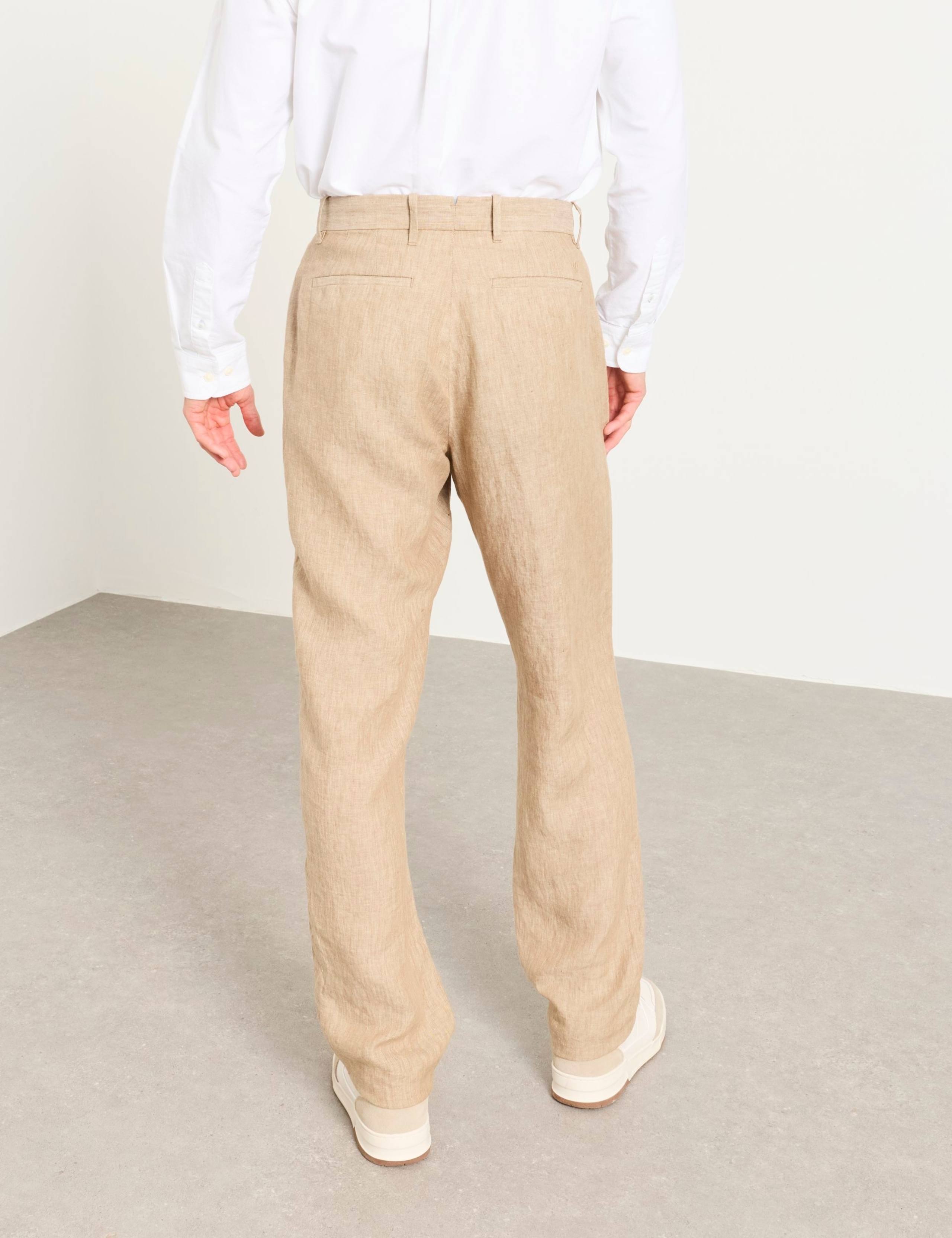 Tailored Fit Pure Linen Chinos 3 of 6