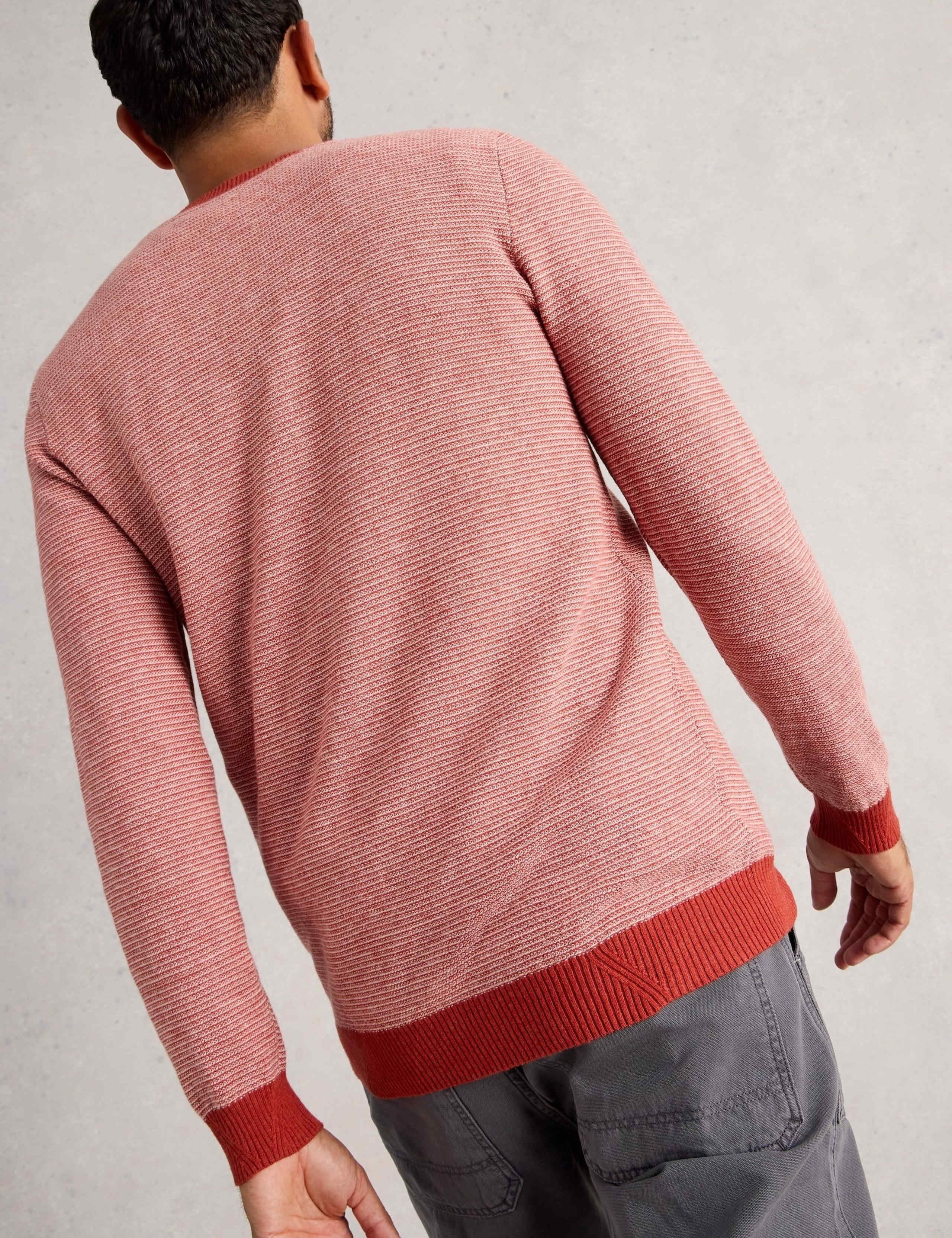 Wool Rich Jacquard Crew Neck Jumper 4 of 6