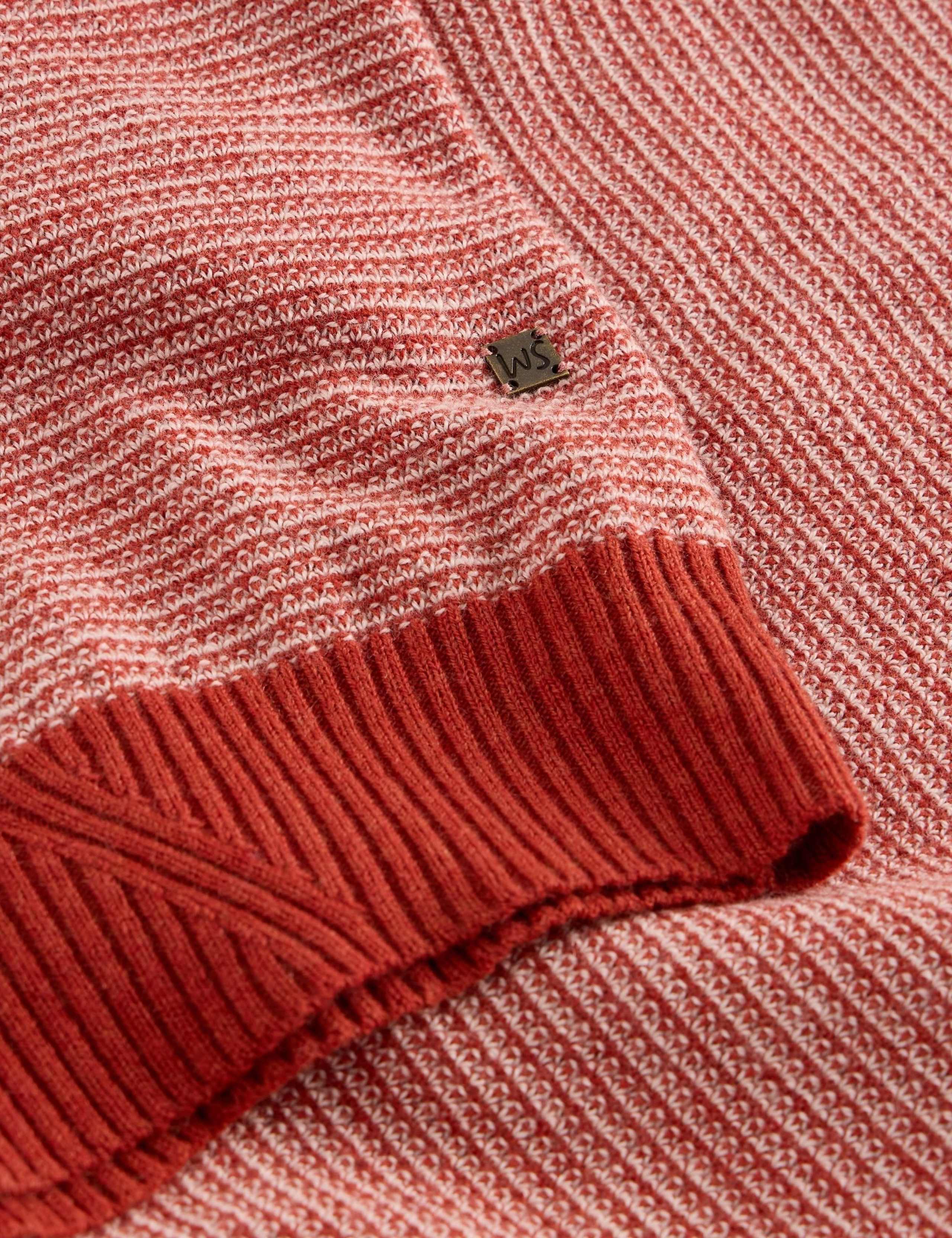 Wool Rich Jacquard Crew Neck Jumper 6 of 6