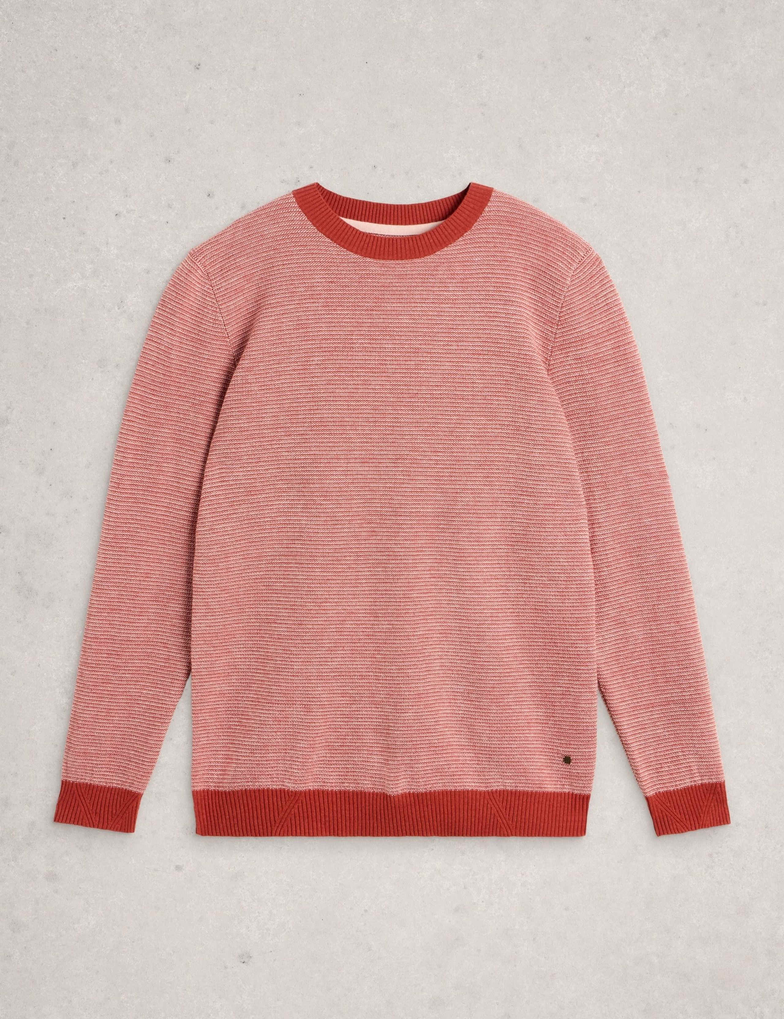Wool Rich Jacquard Crew Neck Jumper 2 of 6