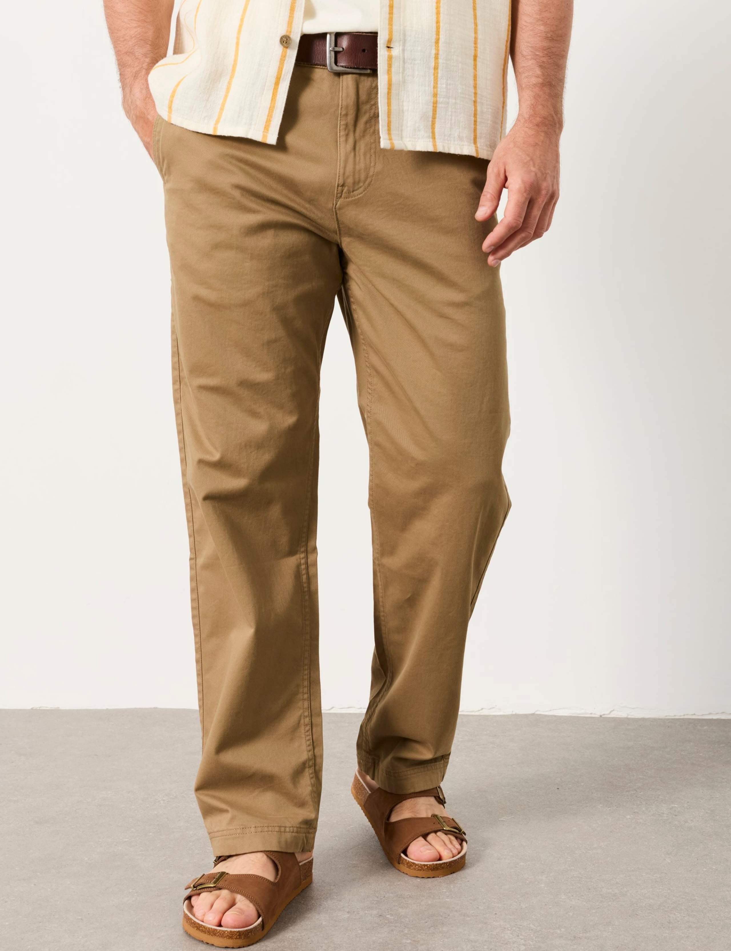 Relaxed Fit Cotton Rich Chinos 1 of 6