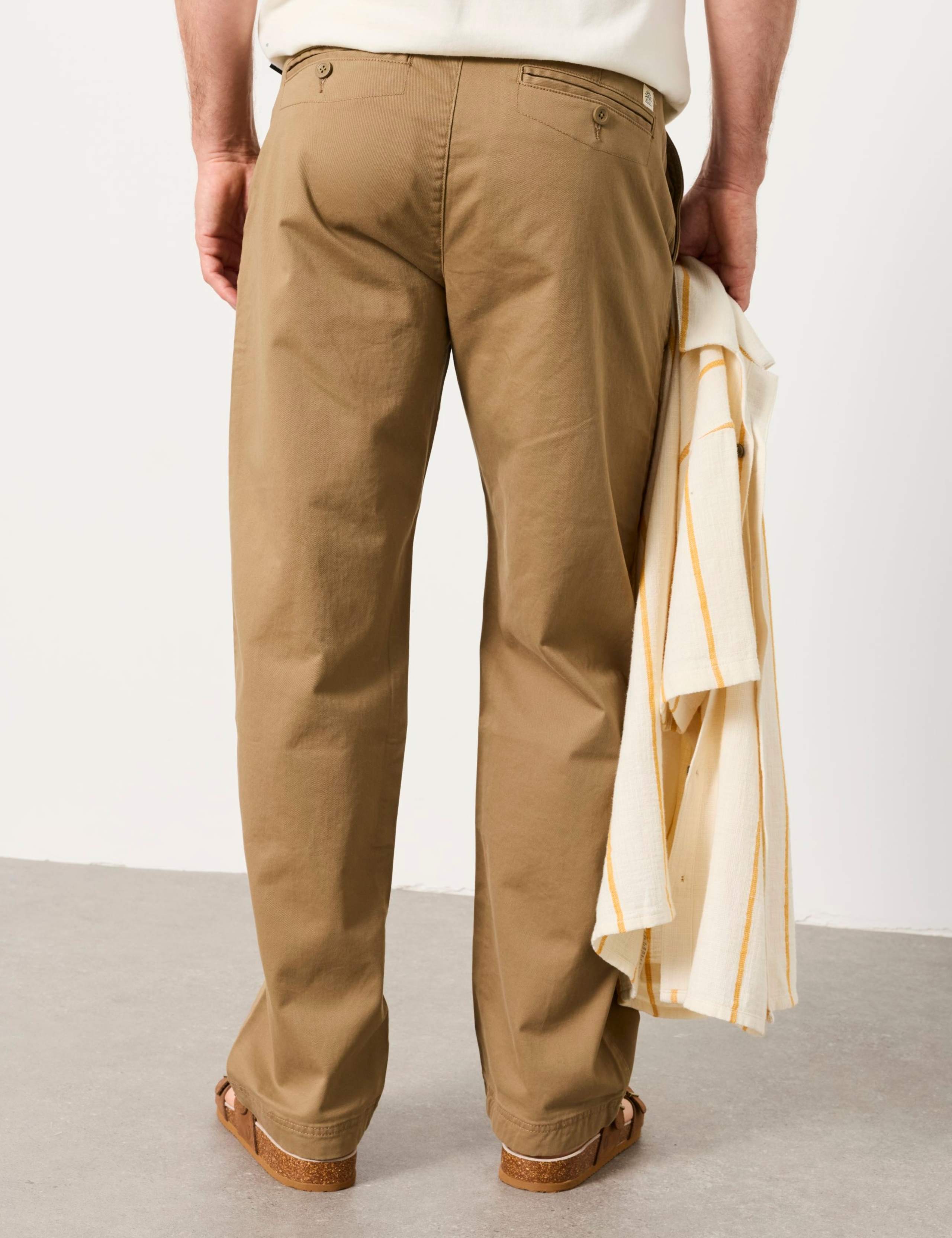 Relaxed Fit Cotton Rich Chinos 3 of 6
