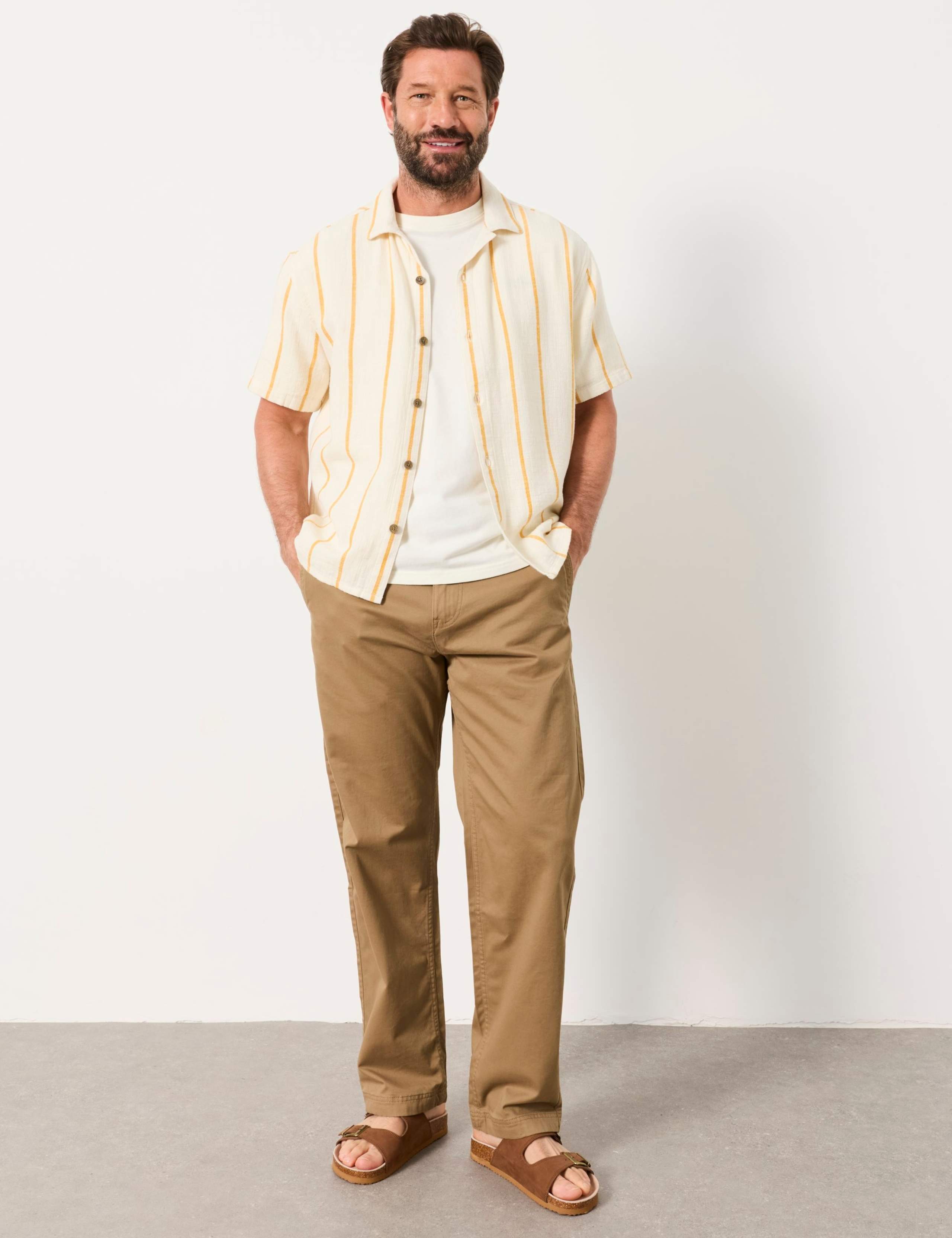 Relaxed Fit Cotton Rich Chinos 4 of 6