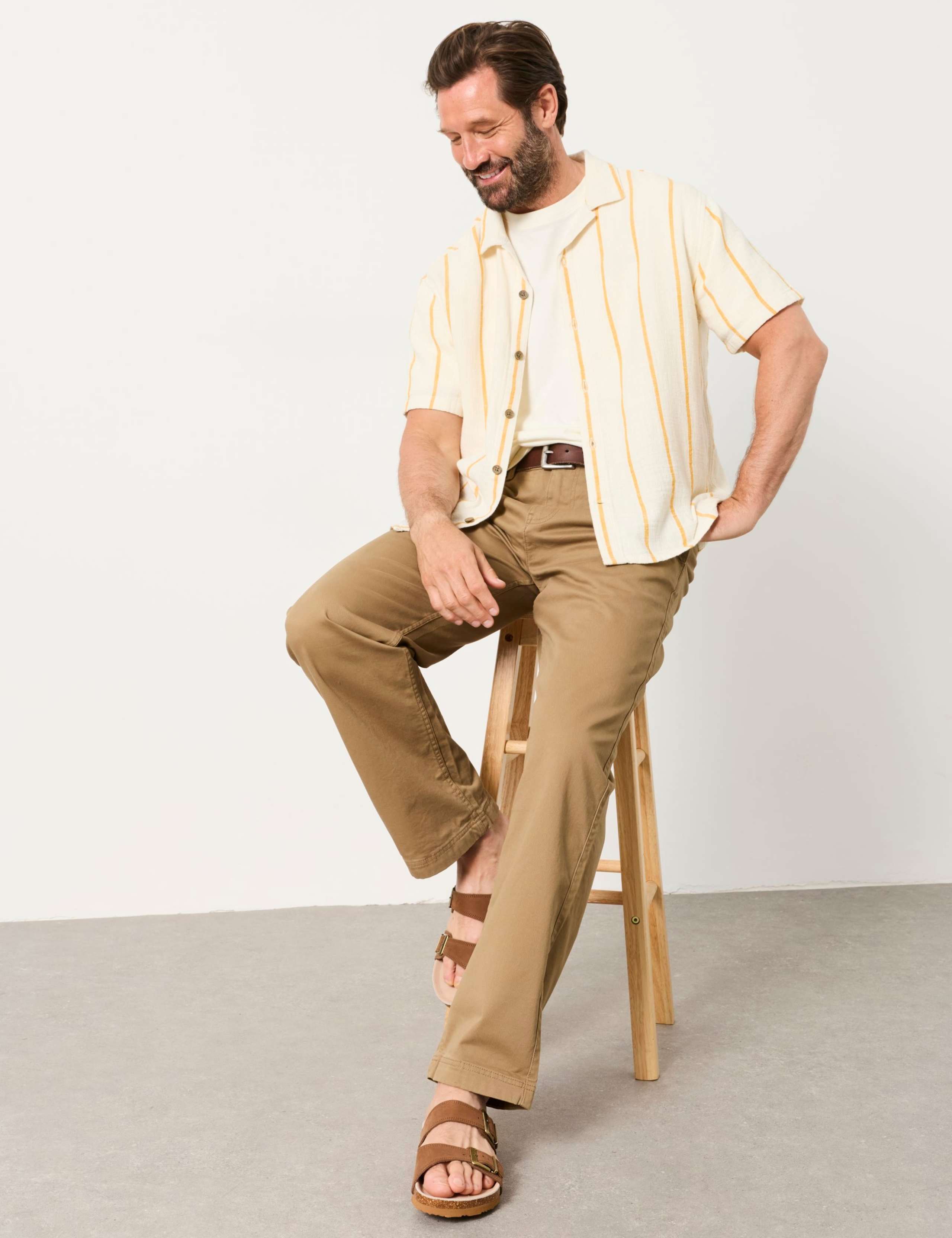Relaxed Fit Cotton Rich Chinos 6 of 6