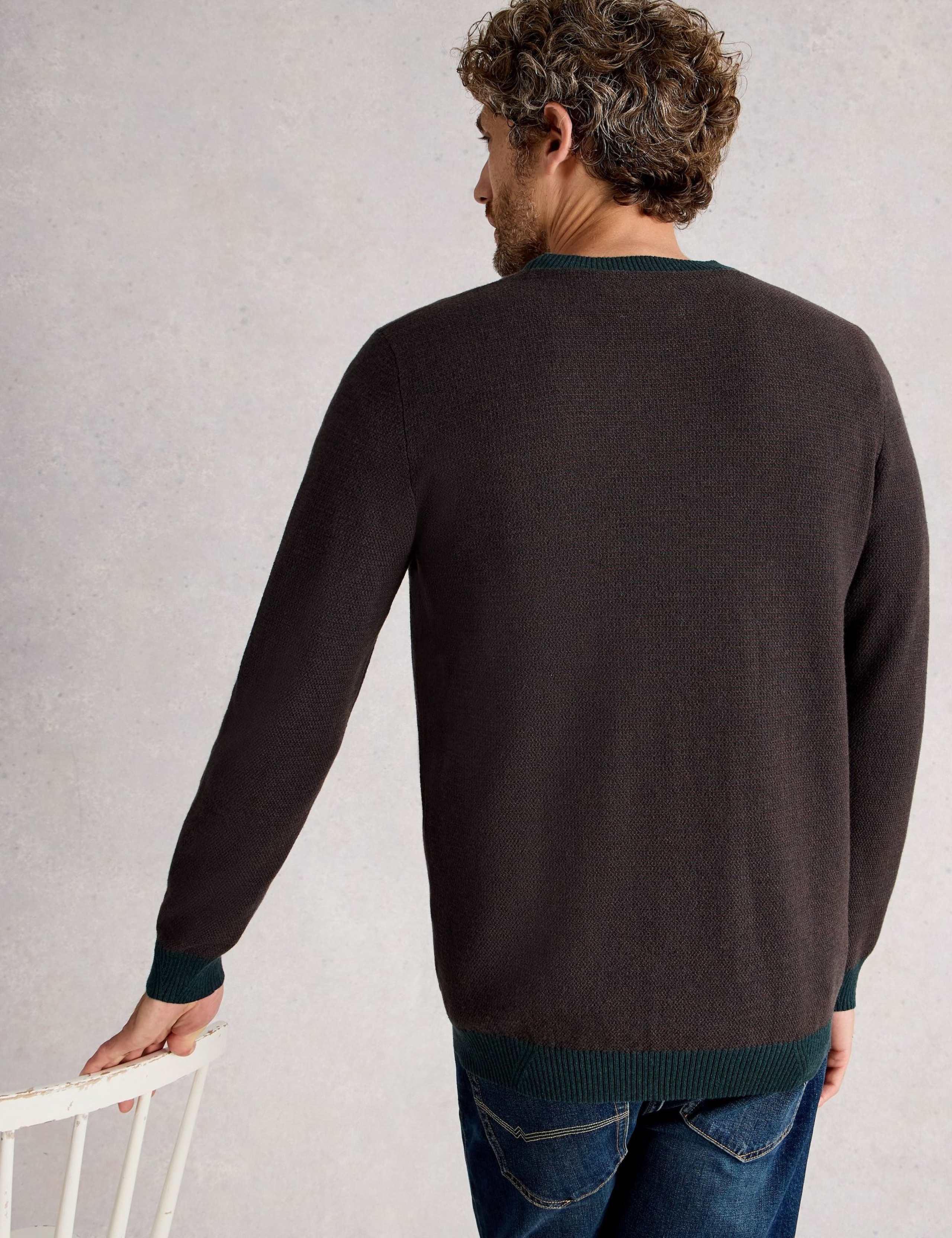 Merino Wool Rich Crew Neck Jumper 3 of 6
