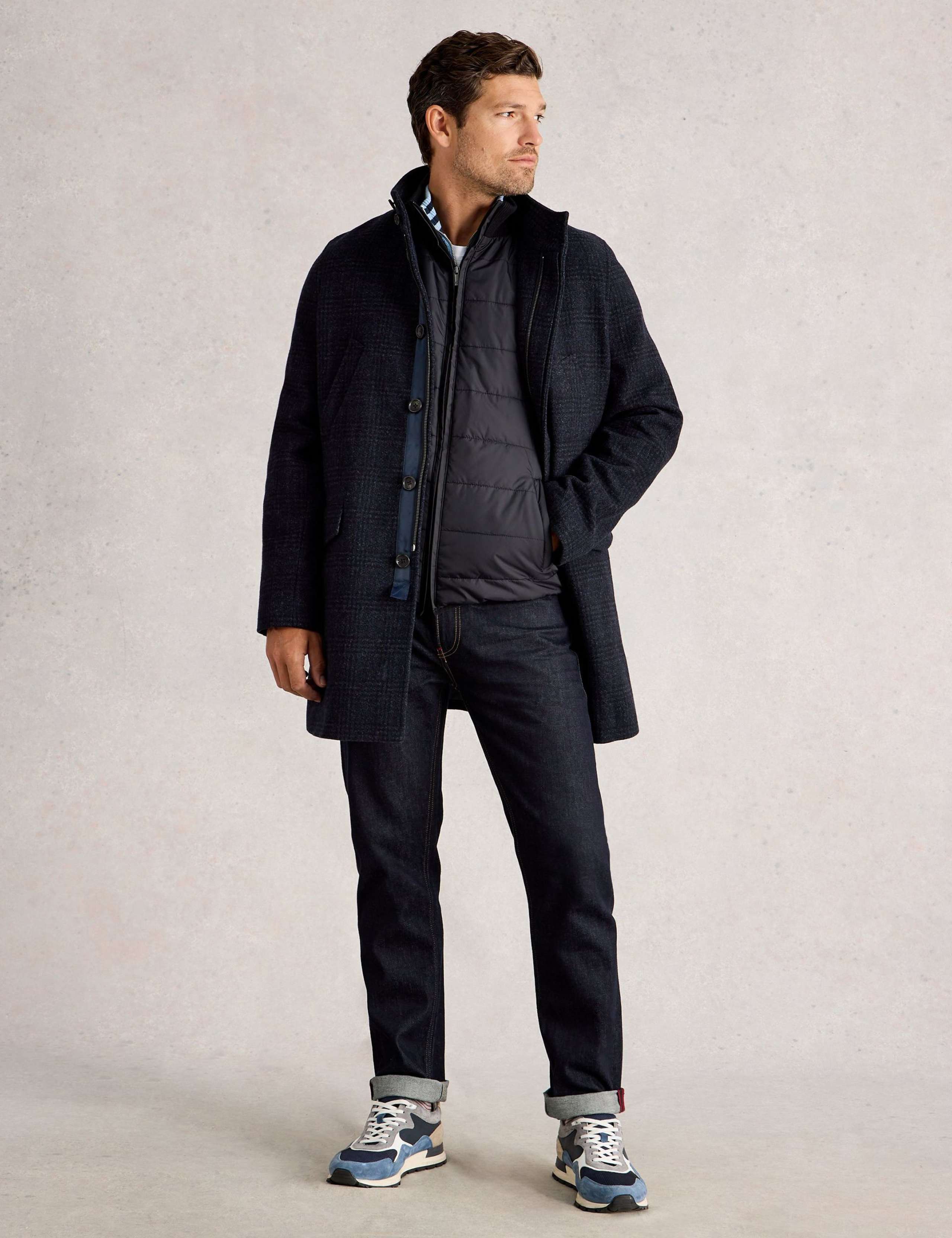 Wool Rich 2 in 1 Overcoat 1 of 7
