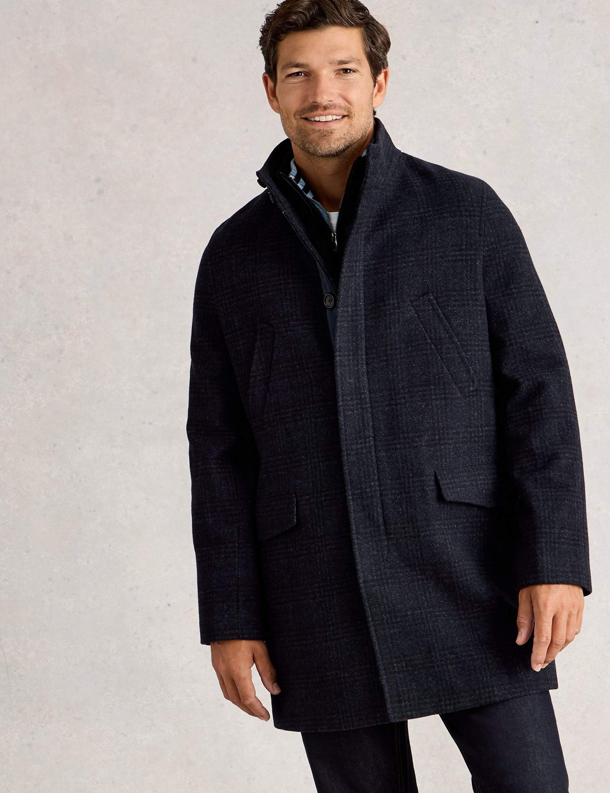 Wool Rich 2 in 1 Overcoat 4 of 7