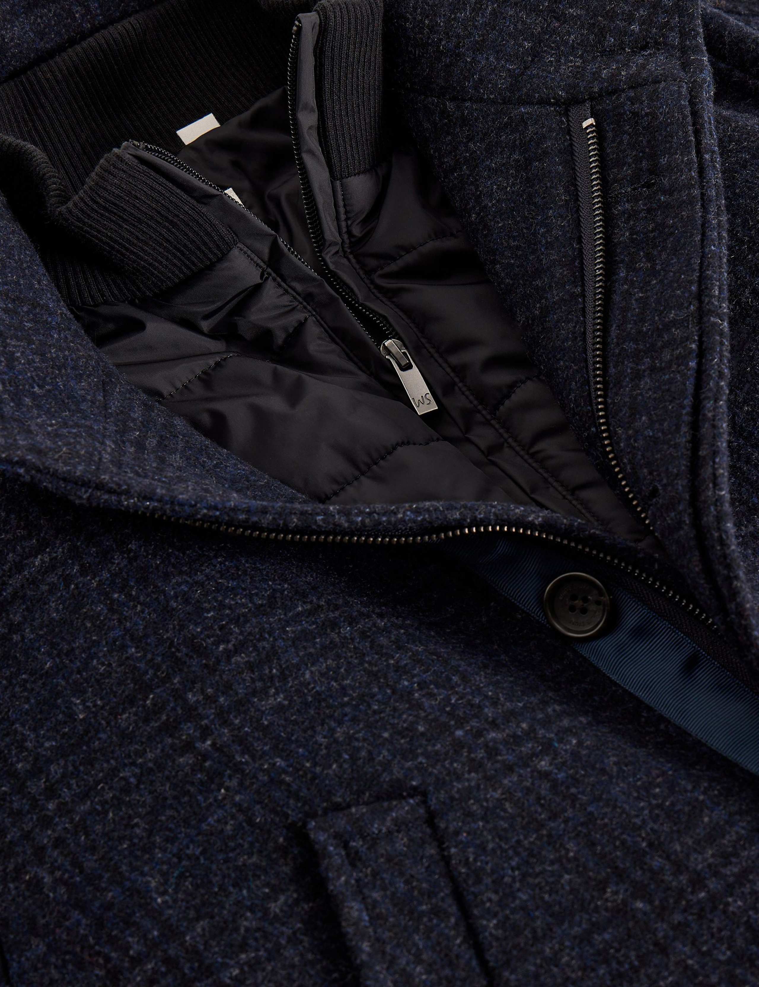 Wool Rich 2 in 1 Overcoat 7 of 7