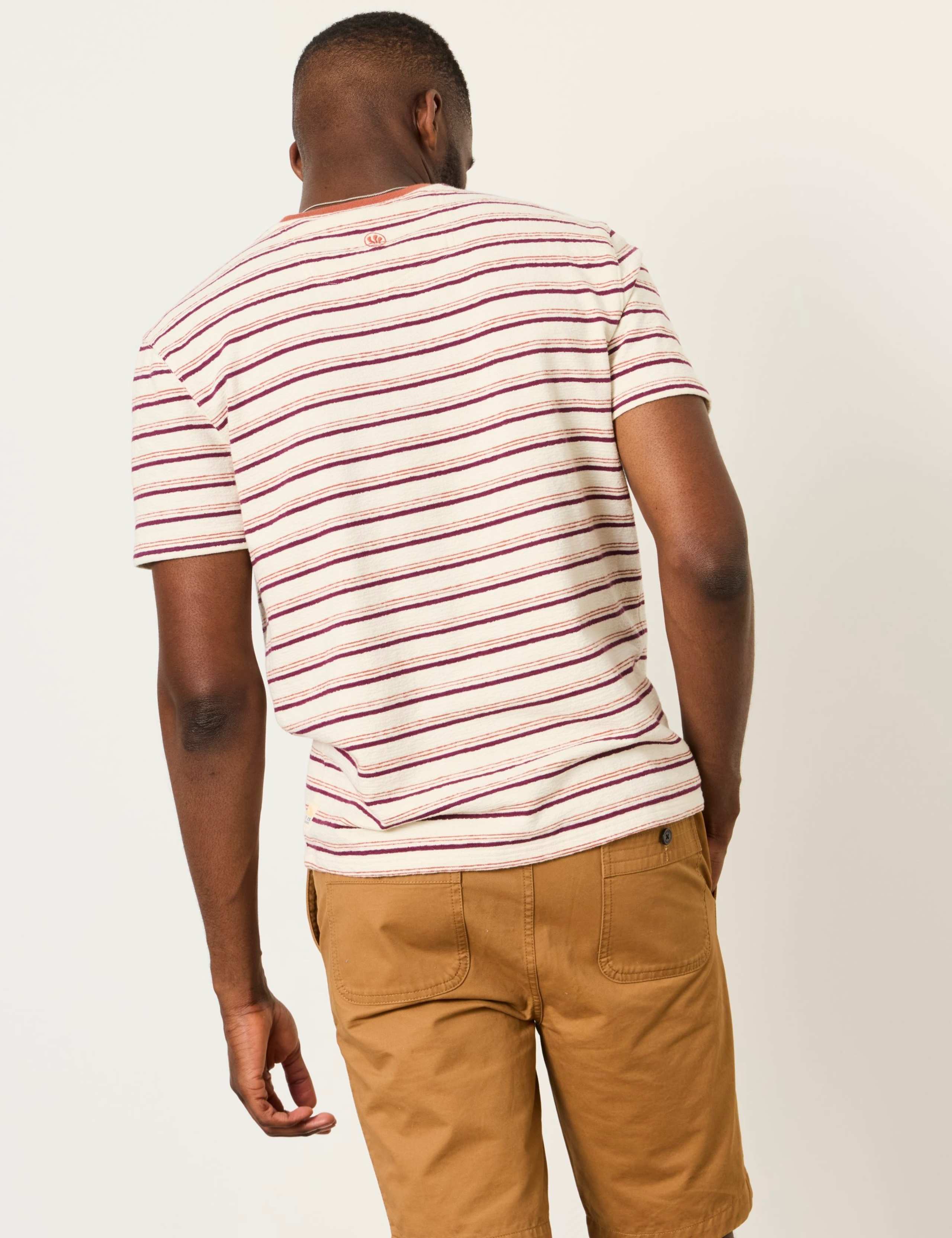 Pure Cotton Striped T-Shirt 6 of 7