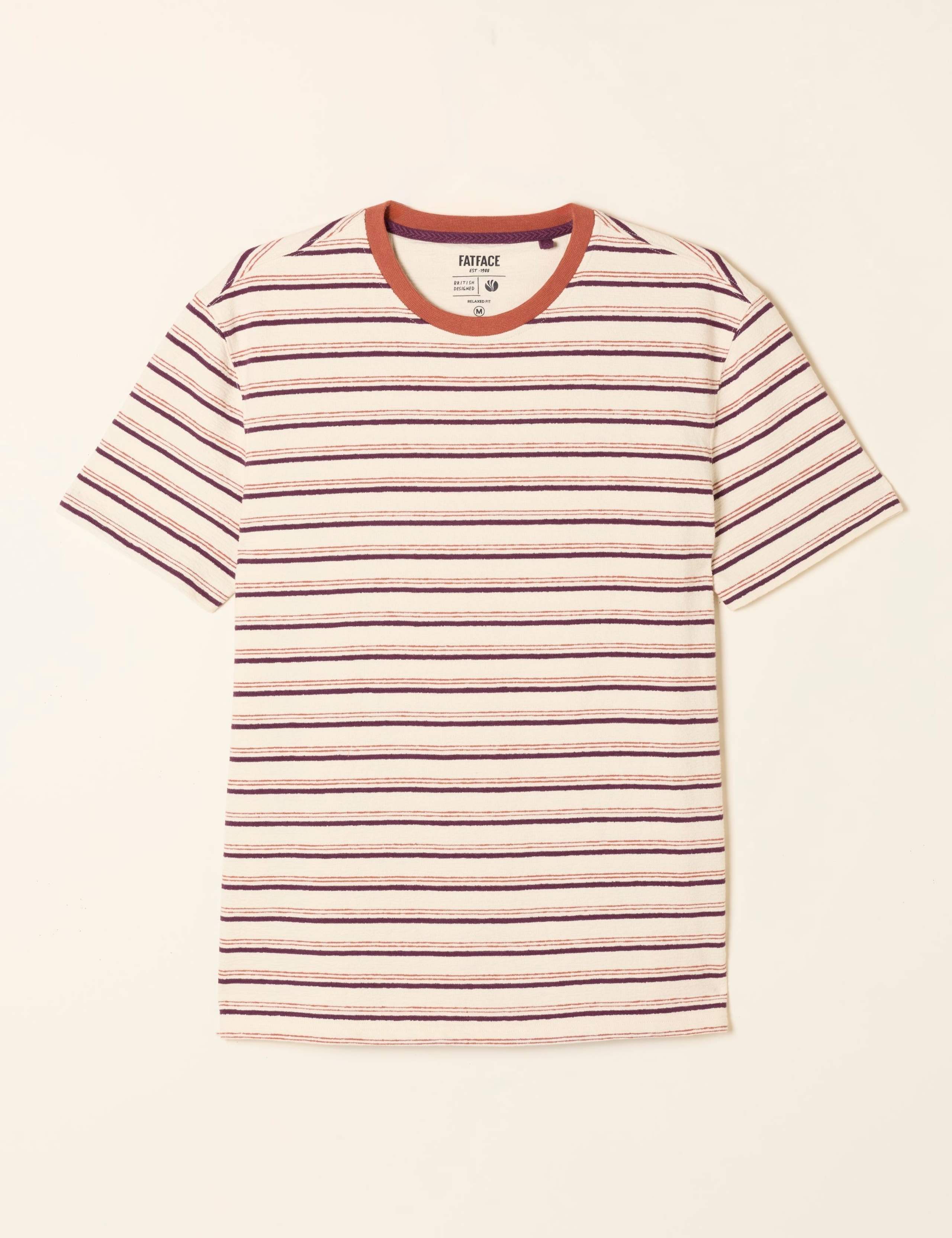 Pure Cotton Striped T-Shirt 2 of 7