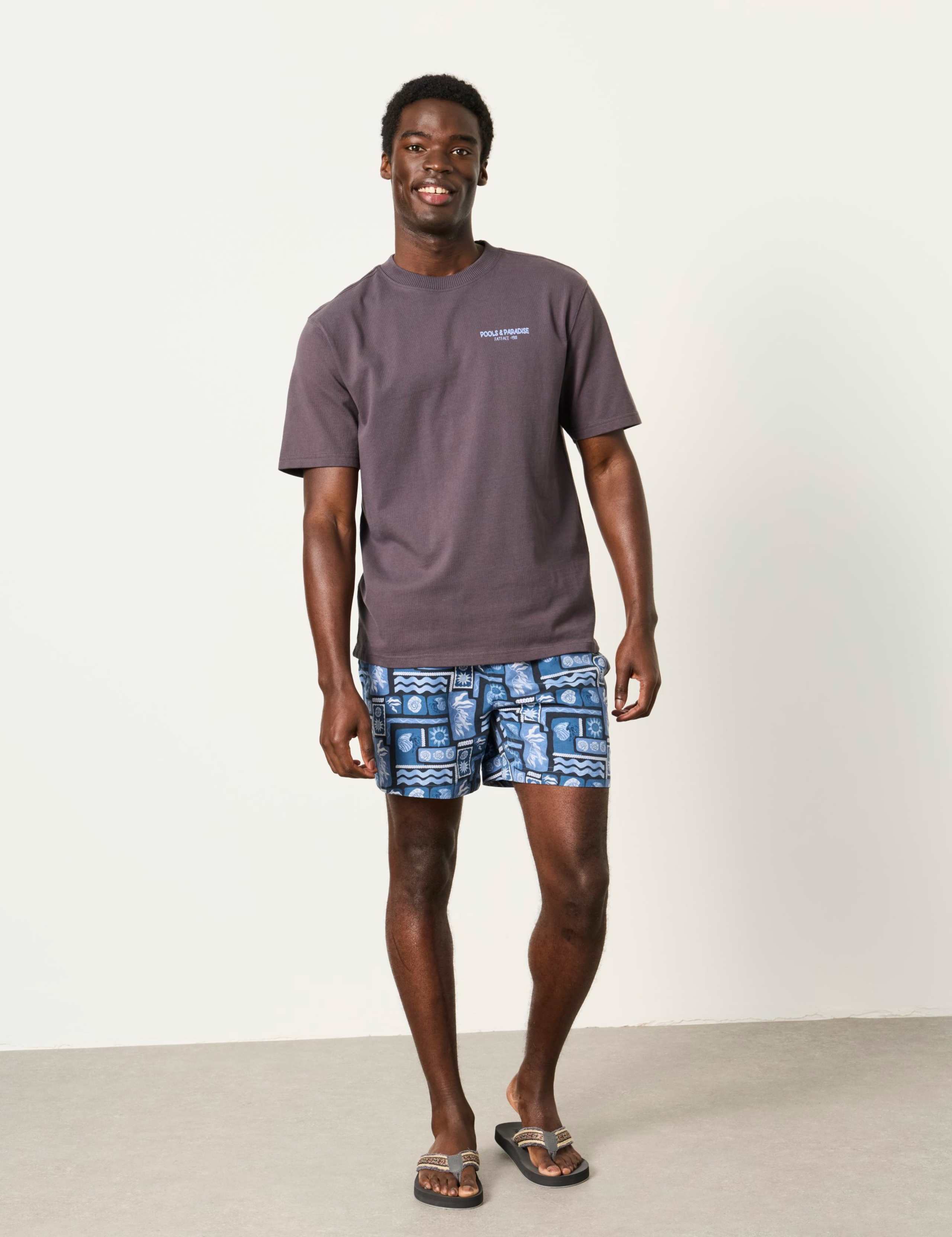 Pure Cotton Pools & Paradise Graphic T-Shirt 3 of 6