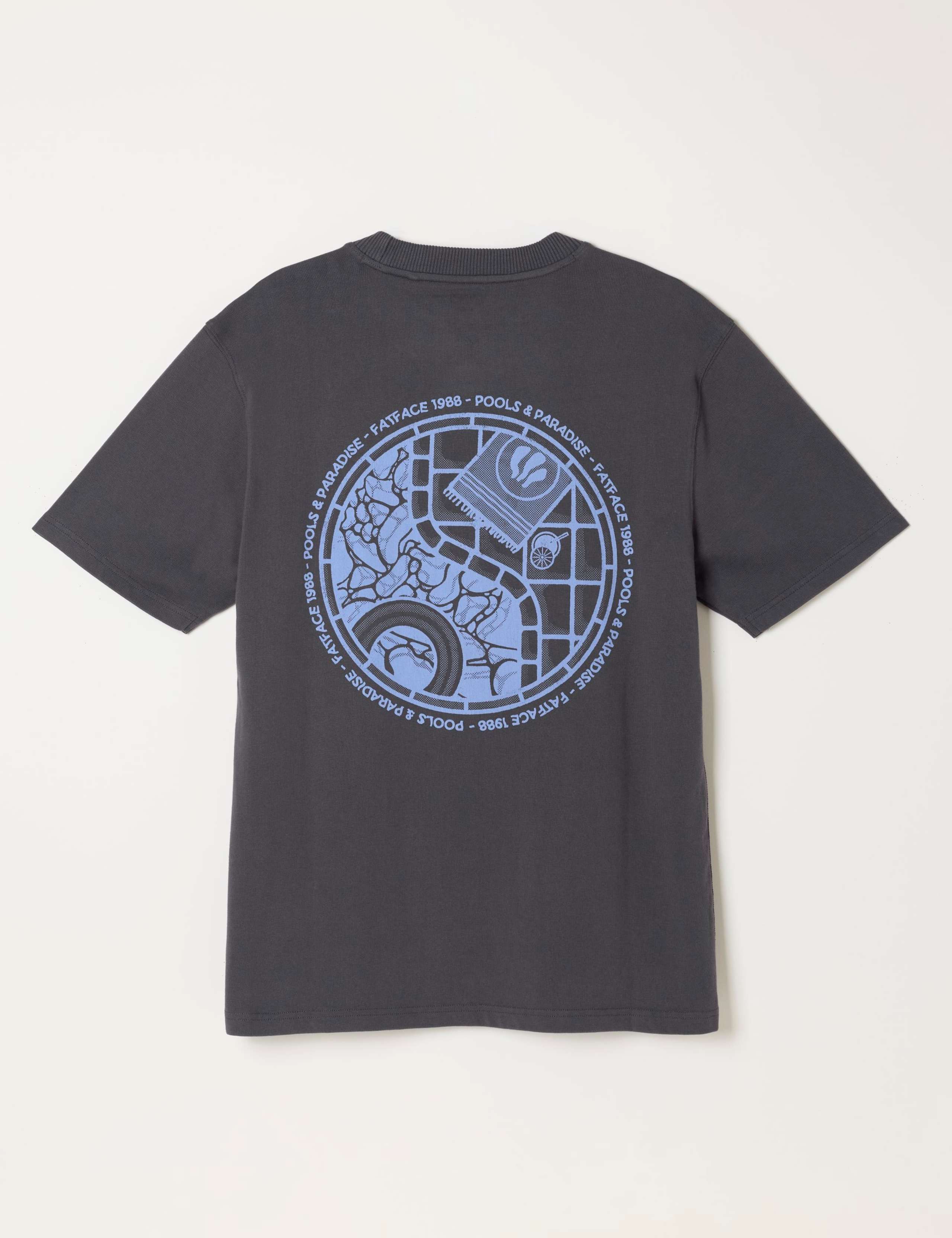 Pure Cotton Pools & Paradise Graphic T-Shirt 6 of 6