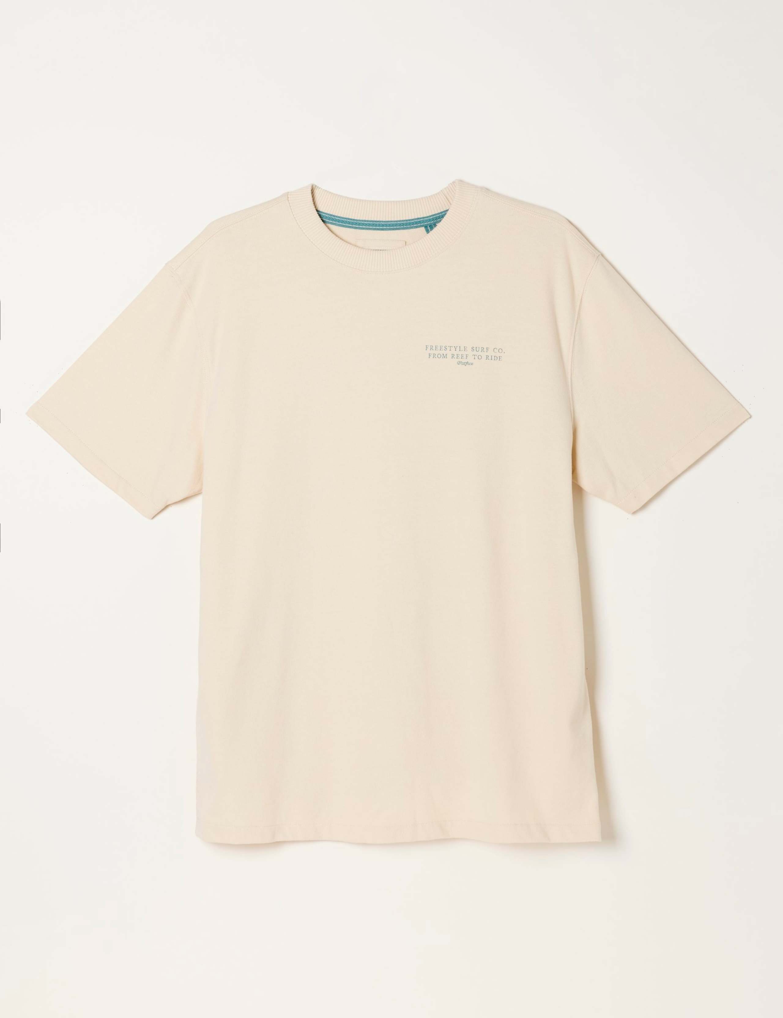 Pure Cotton Surf Back Graphic T-Shirt 2 of 7