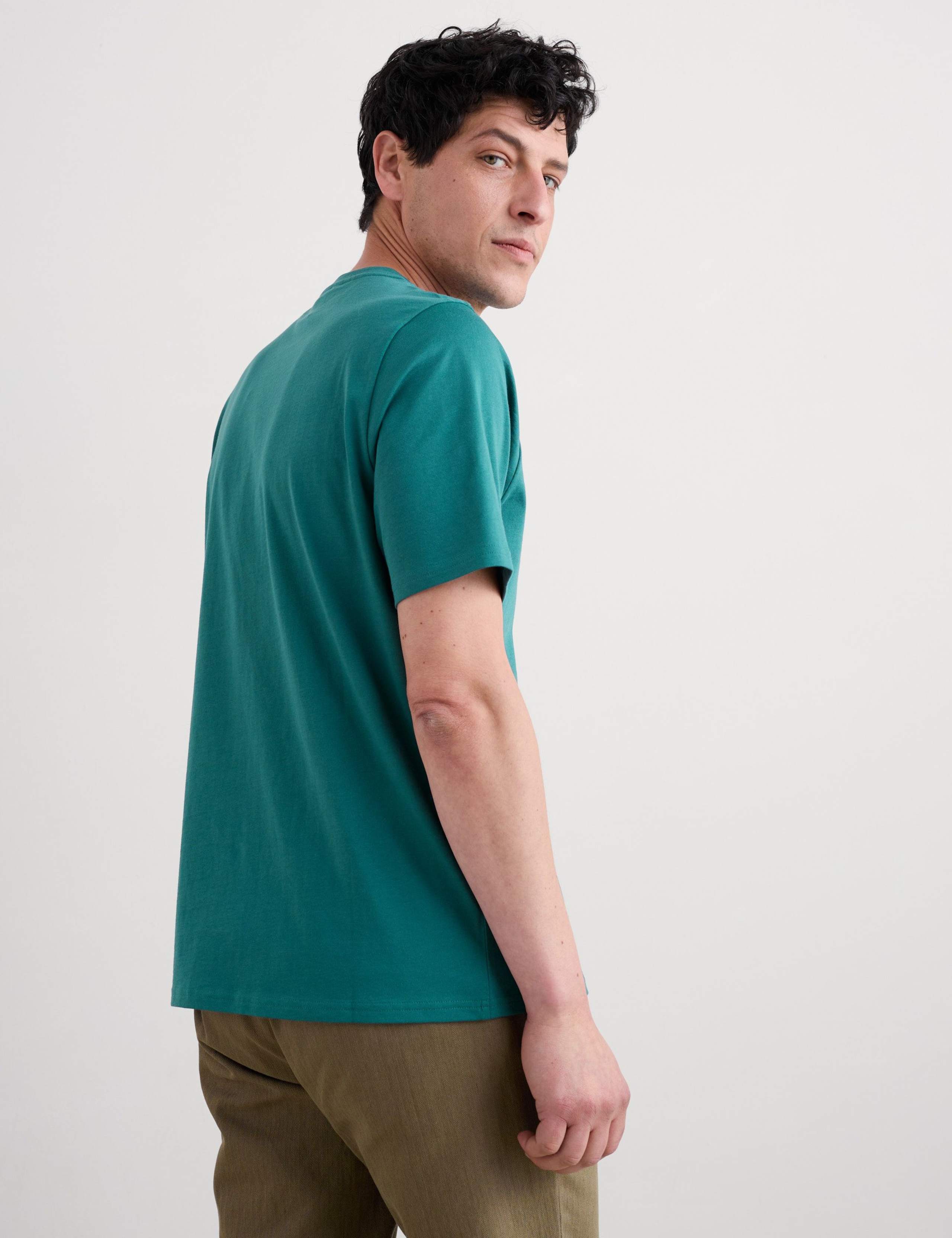 Pure Cotton Stone Sculpture Graphic T-Shirt 3 of 5