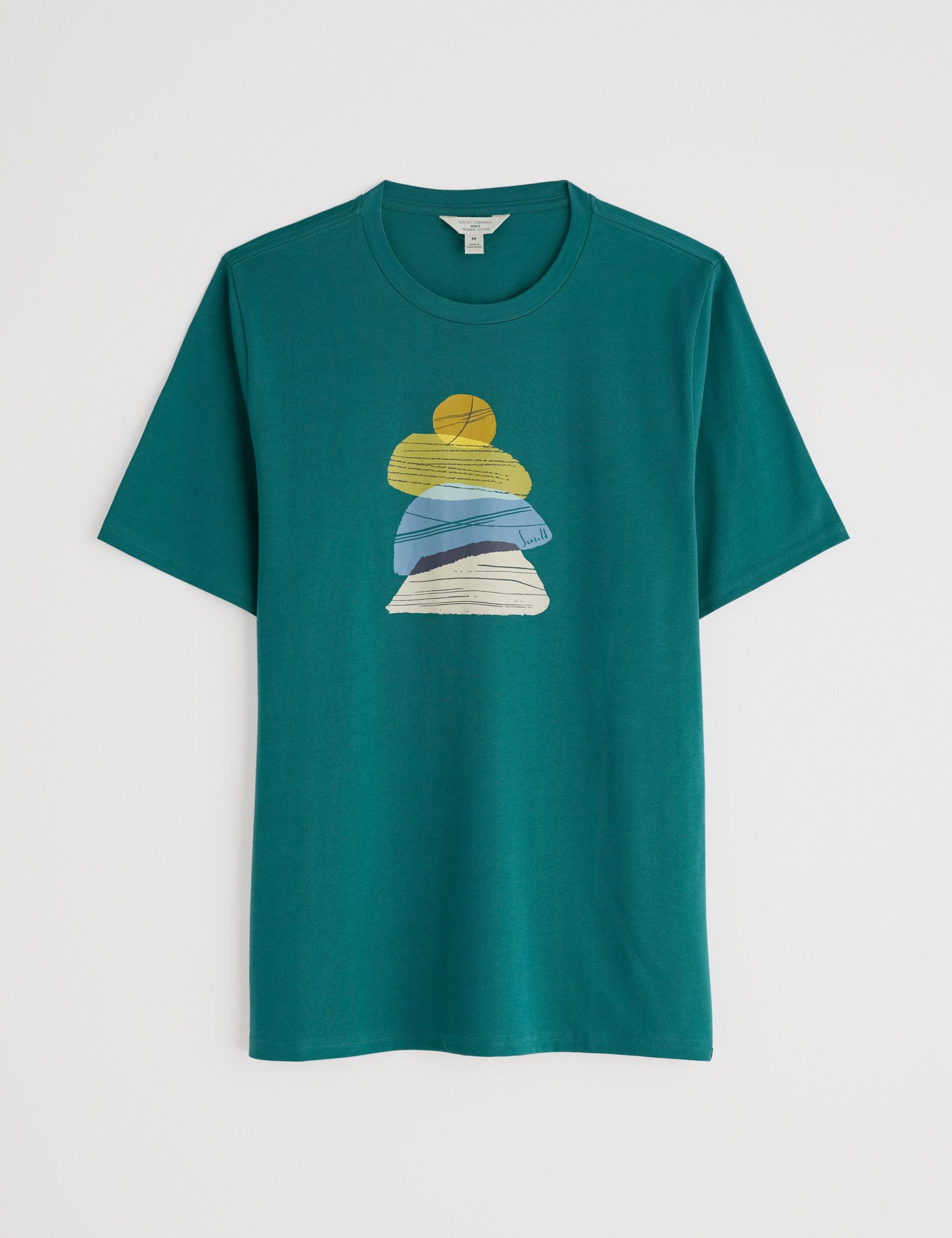 Pure Cotton Stone Sculpture Graphic T-Shirt 2 of 5