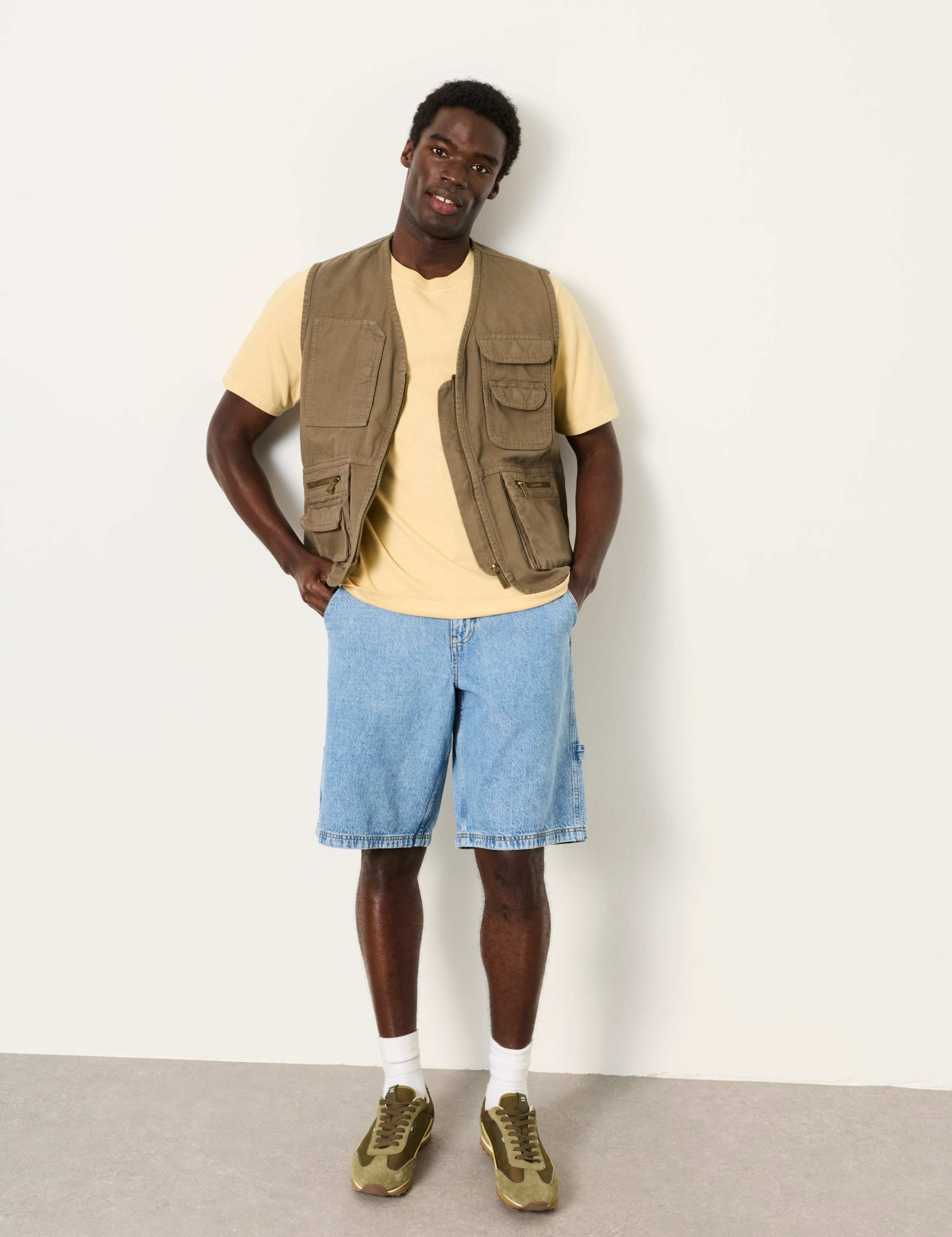 Pure Cotton Crew Neck T-Shirt 6 of 6