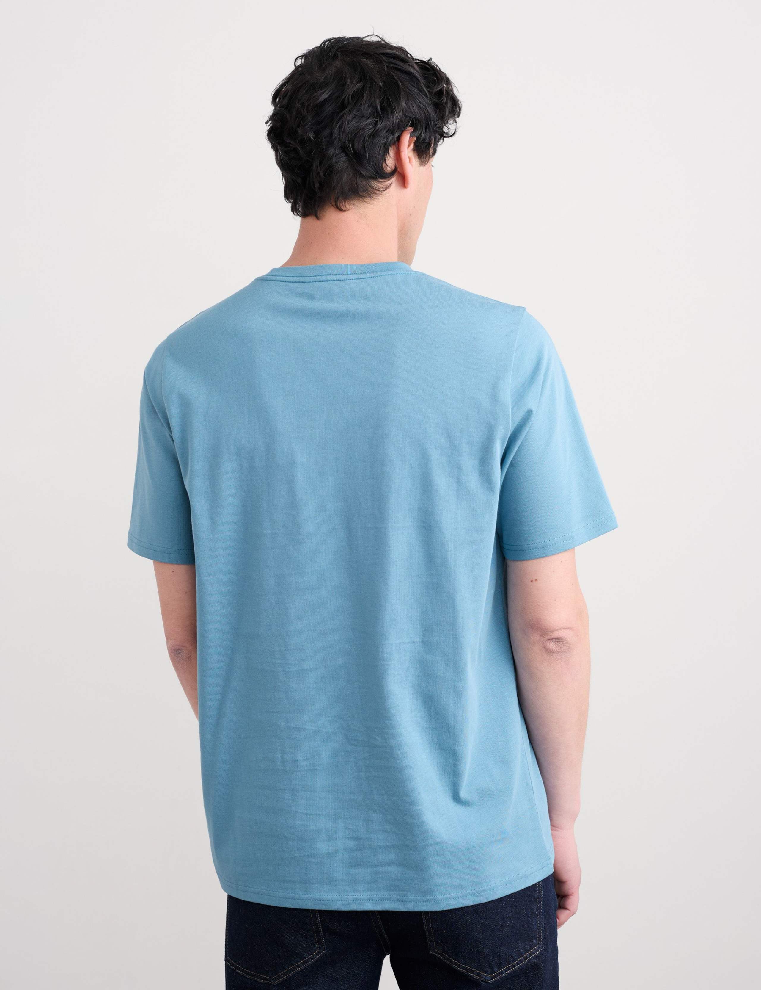Pure Cotton Shoal Graphic T-Shirt 4 of 5