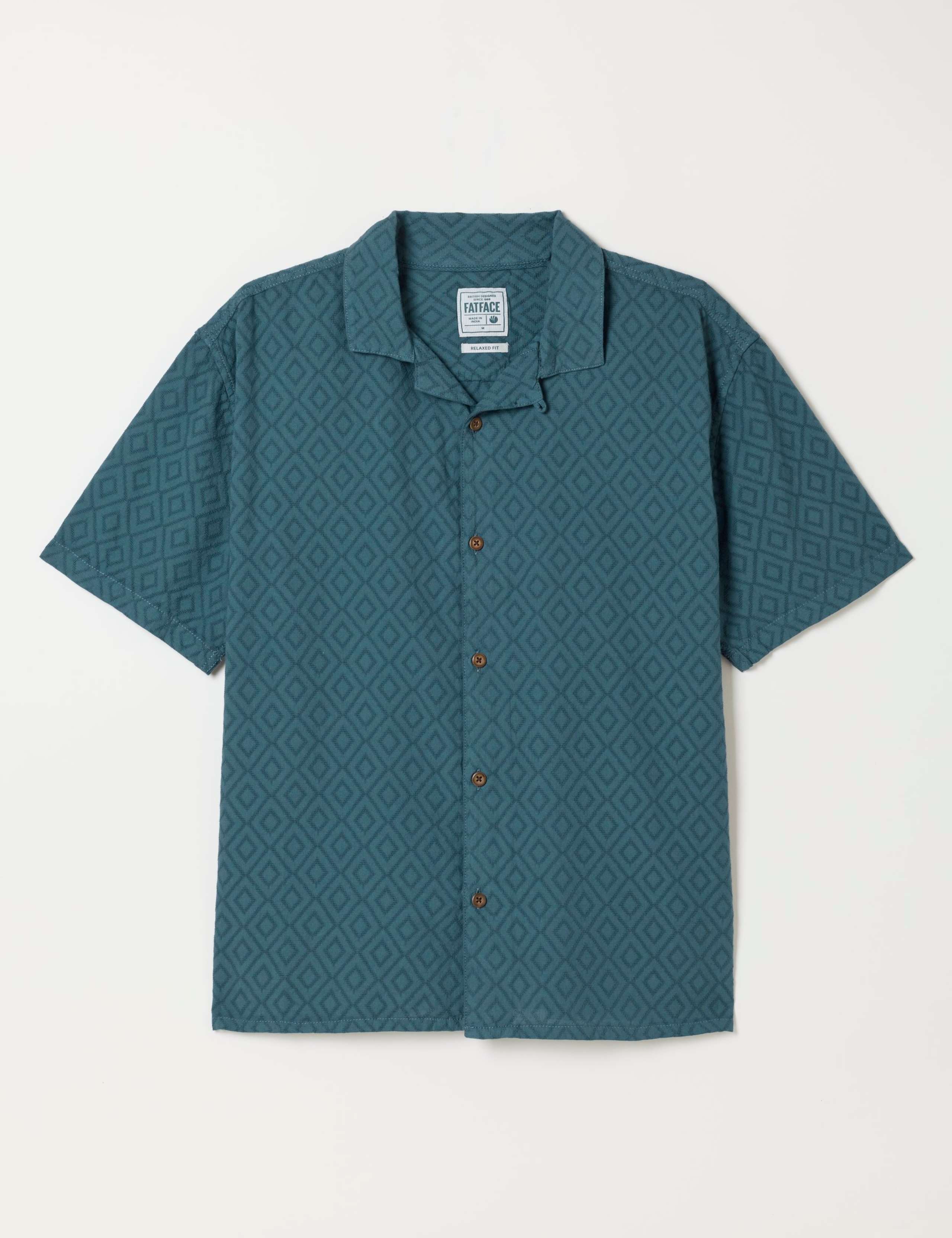 Relaxed Fit Embroidered Short Sleeve Shirt 2 of 6