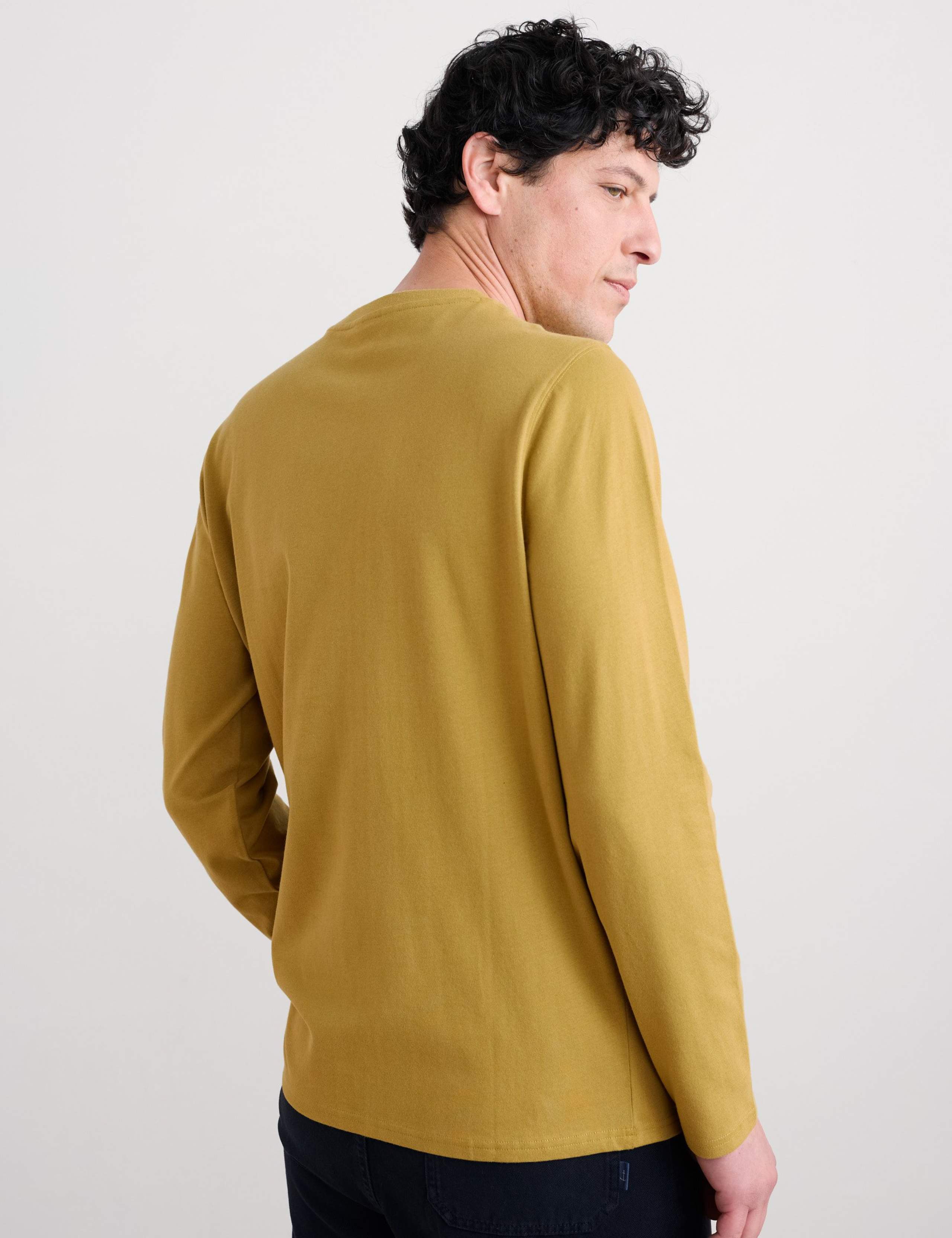 Pure Cotton Jersey Long Sleeve Top 3 of 5