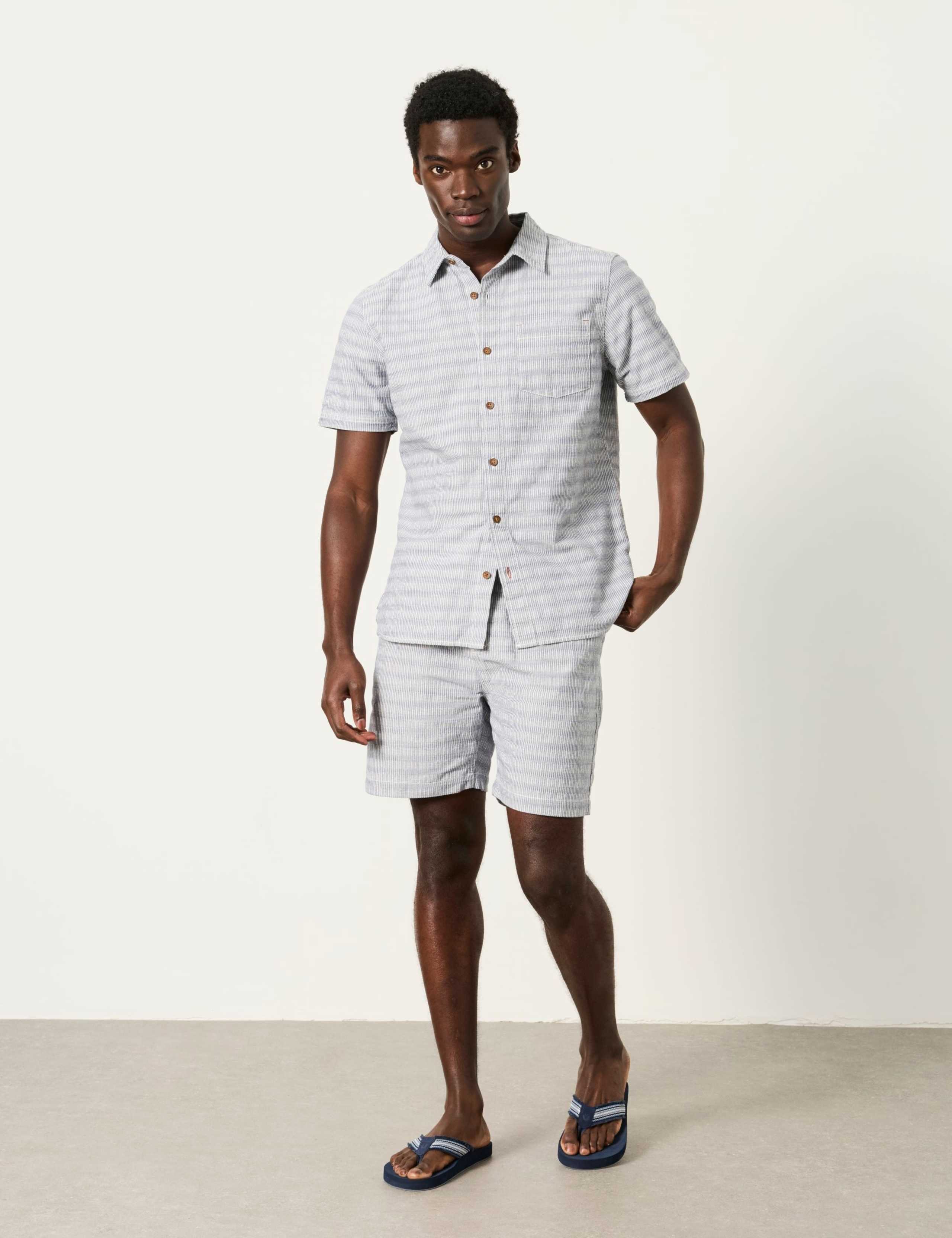 Regular Fit Striped Short Sleeve Shirt 3 of 6