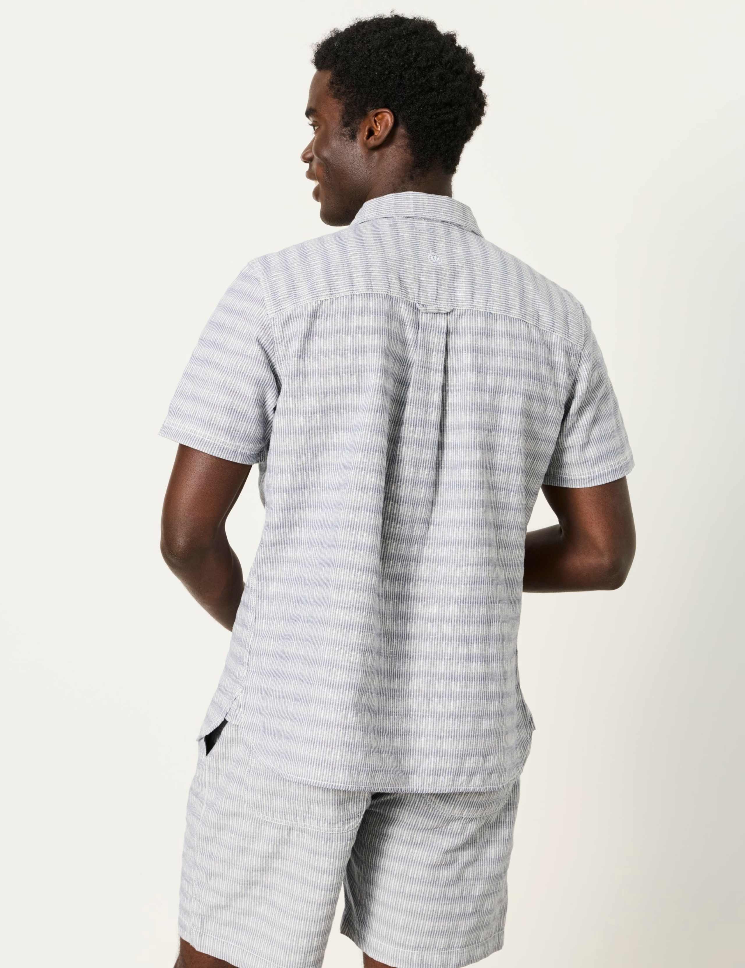 Regular Fit Striped Short Sleeve Shirt 4 of 6